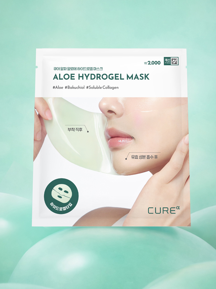 Kim Jeong-moon Aloe Cure Alpha Aloe Hydrogel Mask 1 sheet