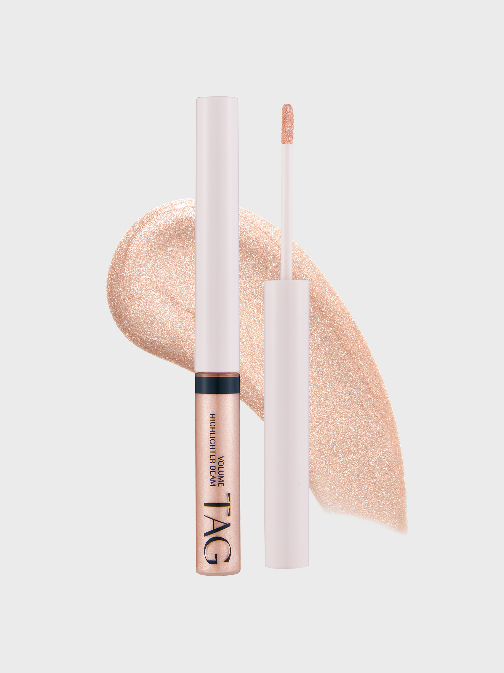 Tag Volume Highlighter Beam (No. 3_Veil Champagne)