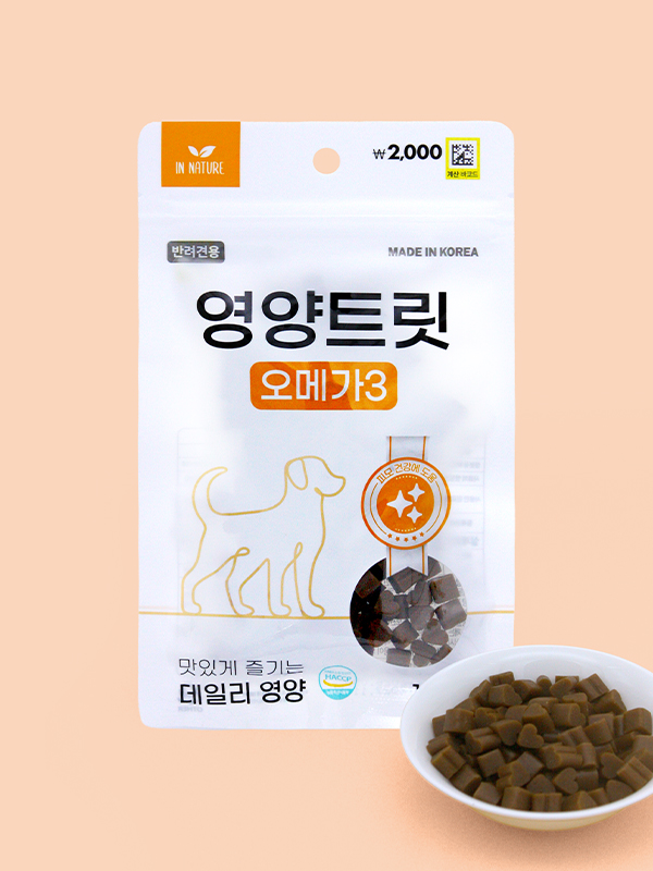 [Pet] Ennature Nutrition Treat Omega 3 100 g