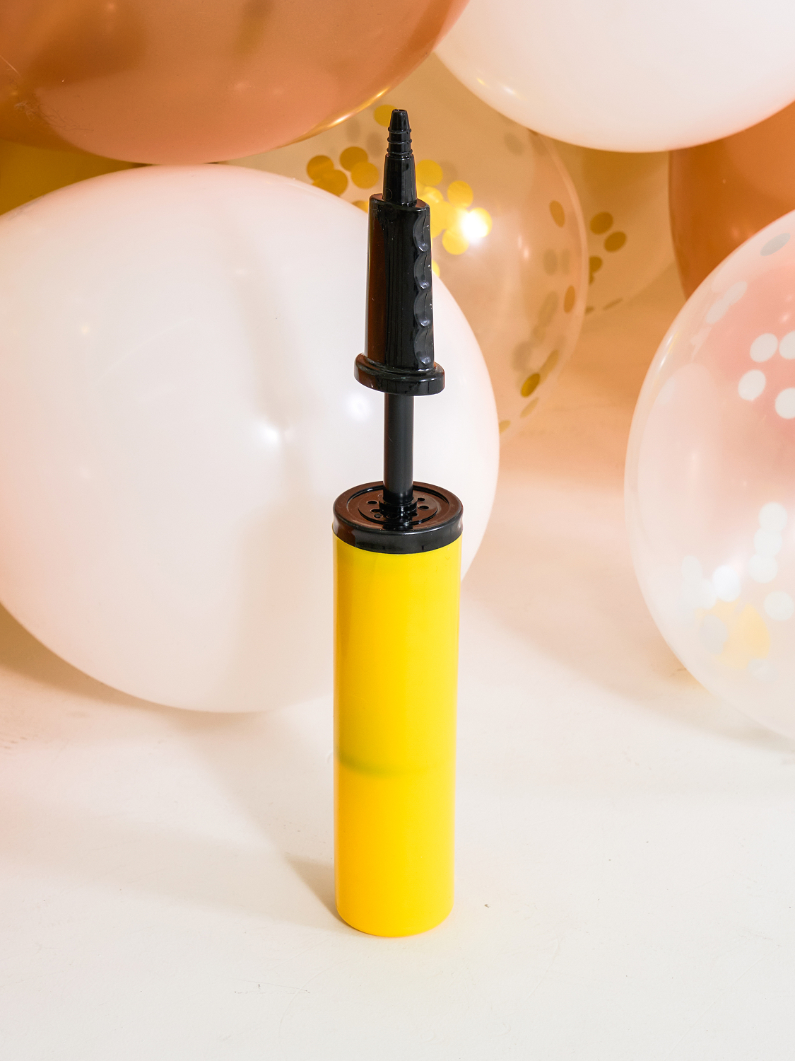 Two Way Inflatable Pump Yellow