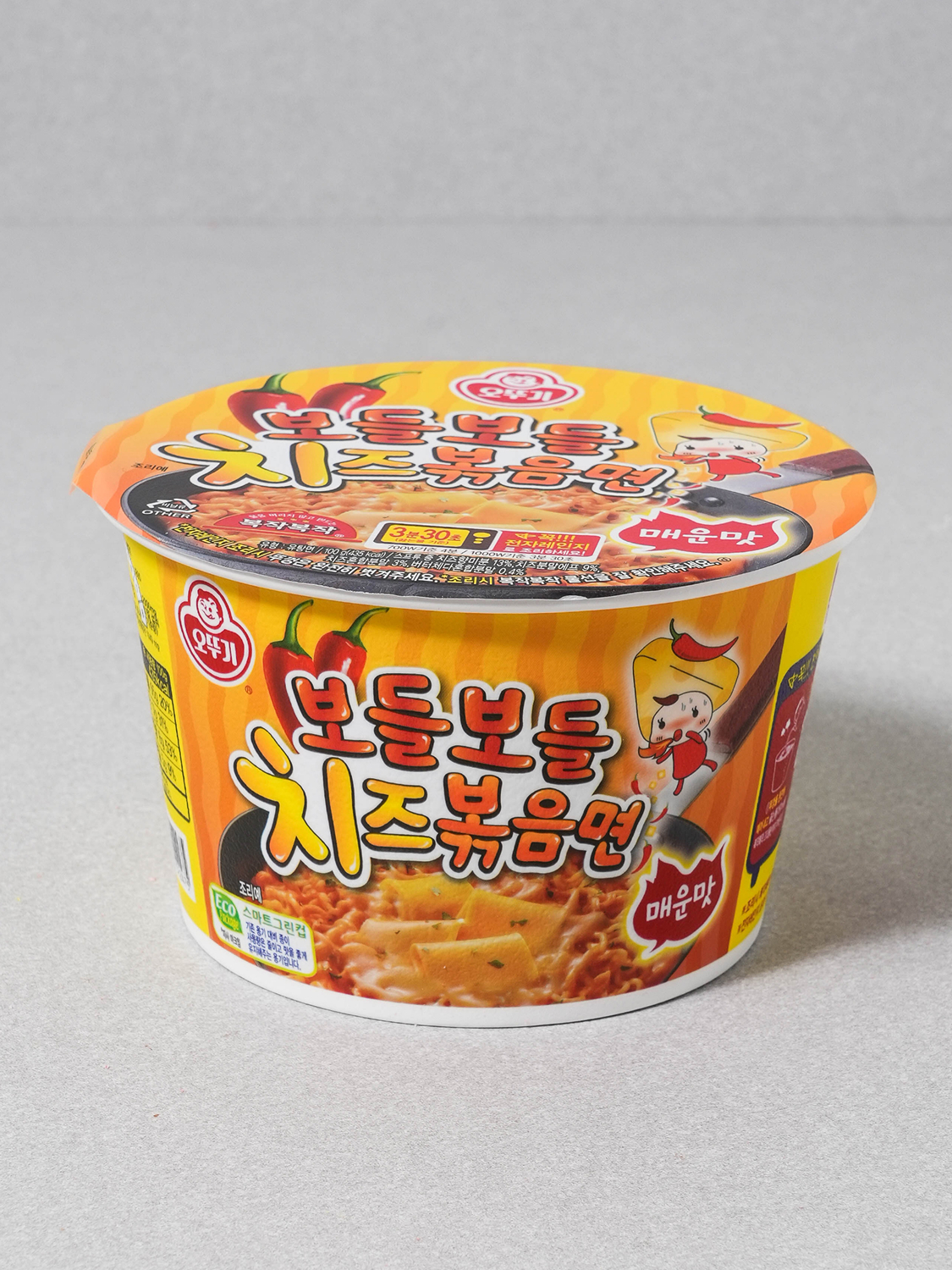 Ottogi Soft Cheese Fried Noodles Spicy