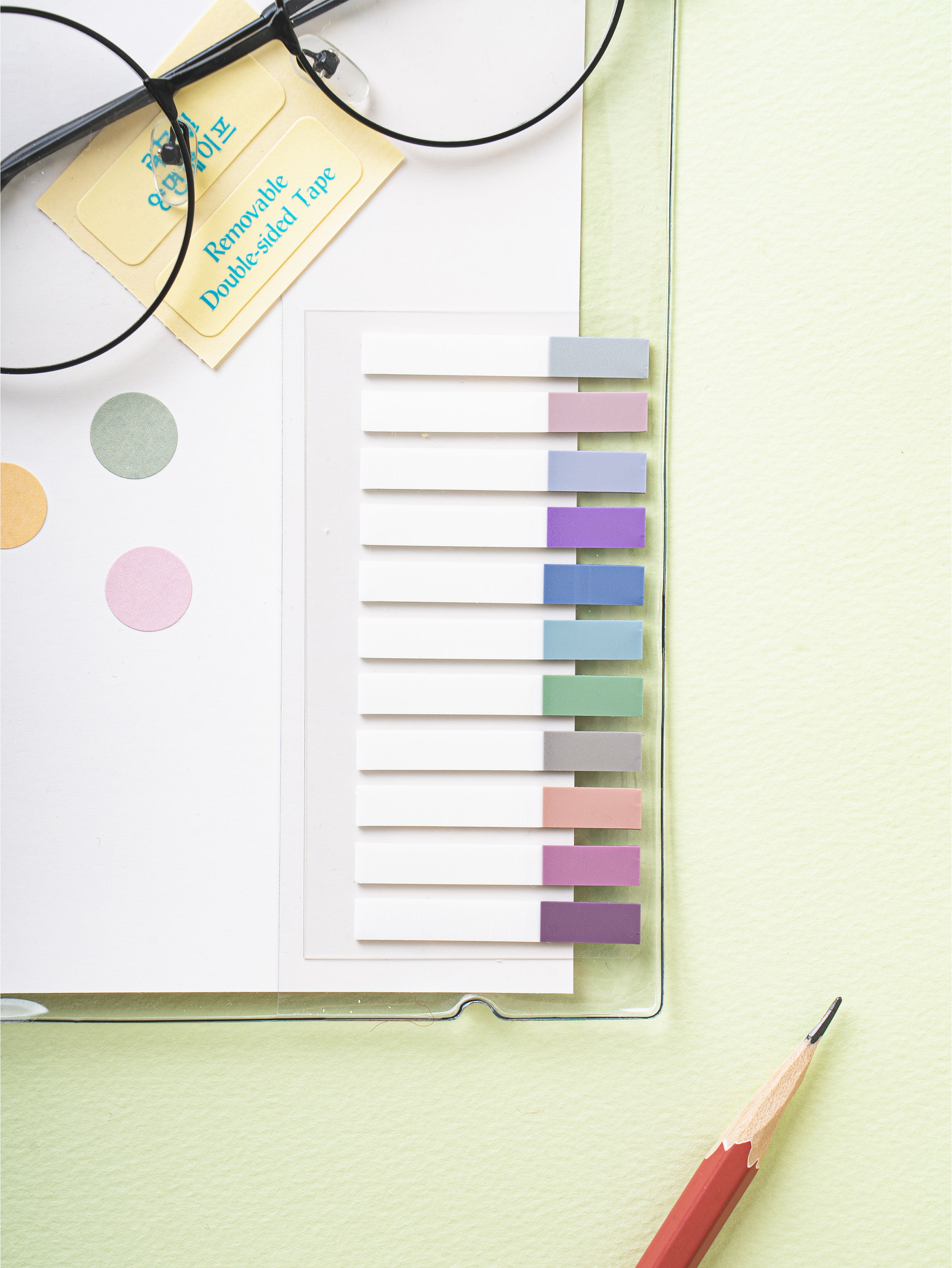 Color index small size 220 sheets pastel
