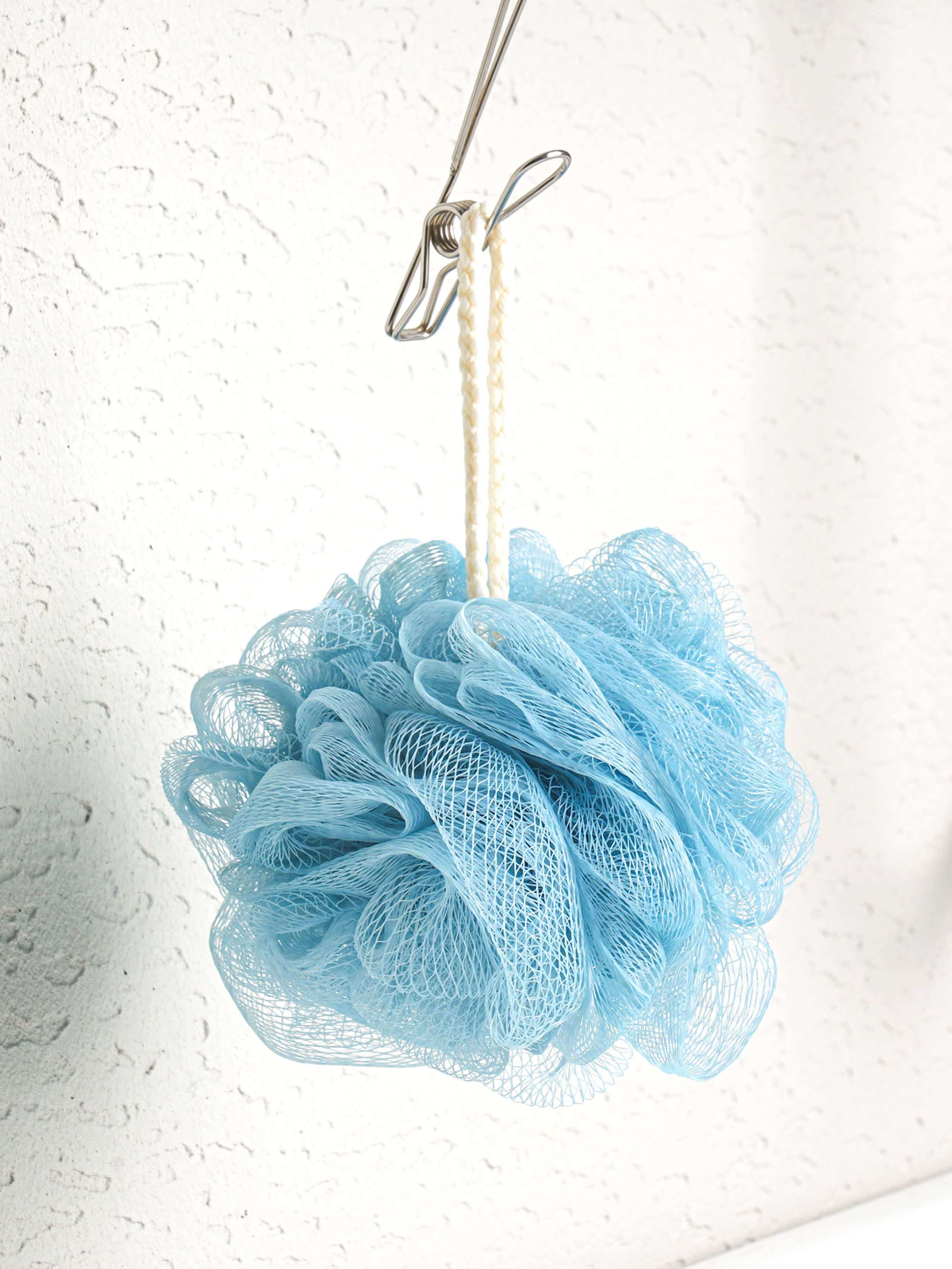 Pastel color shower ball blue