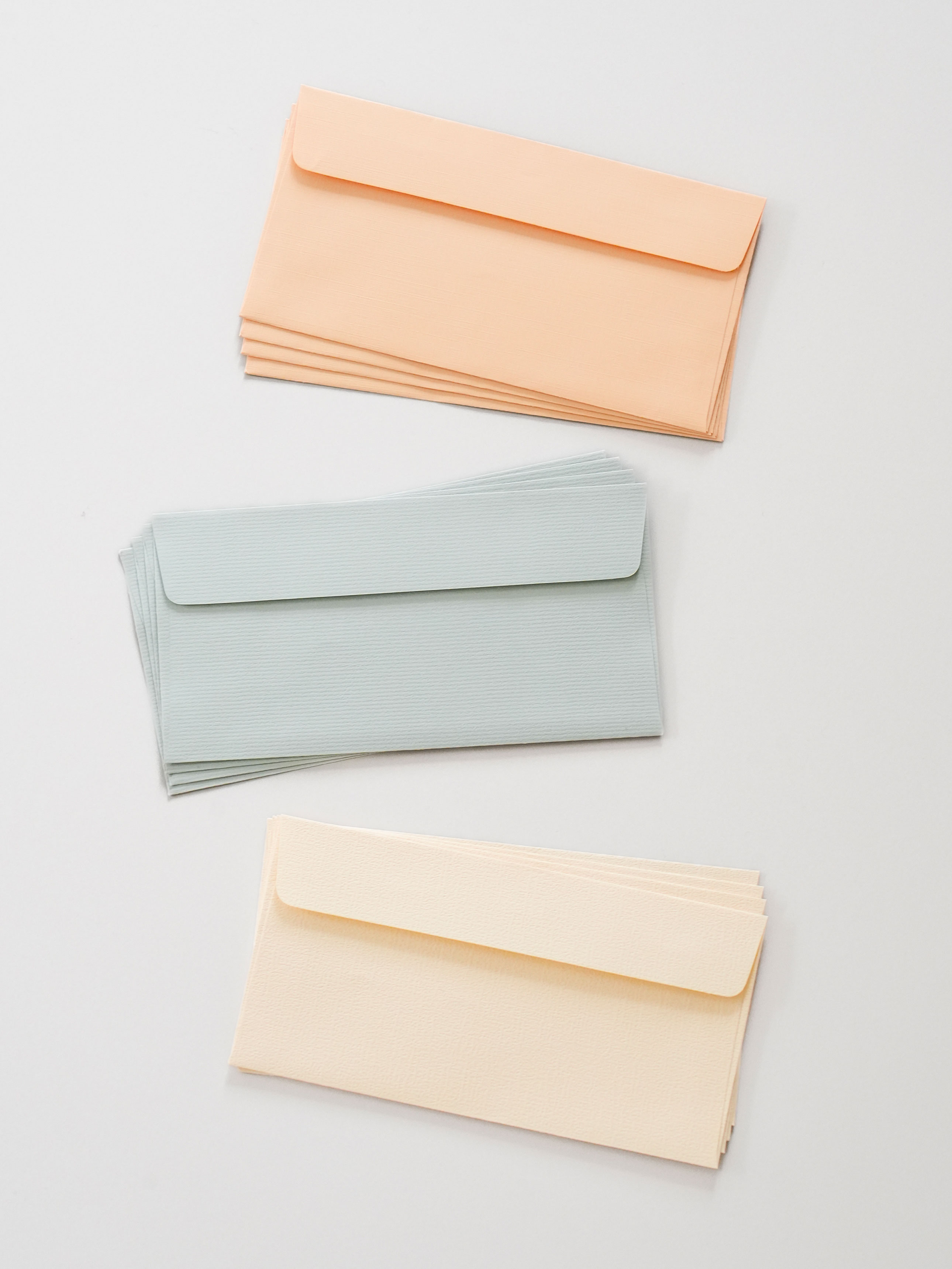 Colored Money Envelopes Horizontal Resock Paper 12 Sheets Yellow