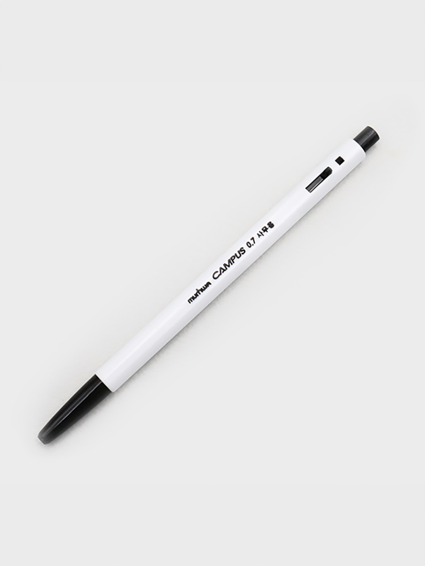 Campus ballpoint pen black 7P