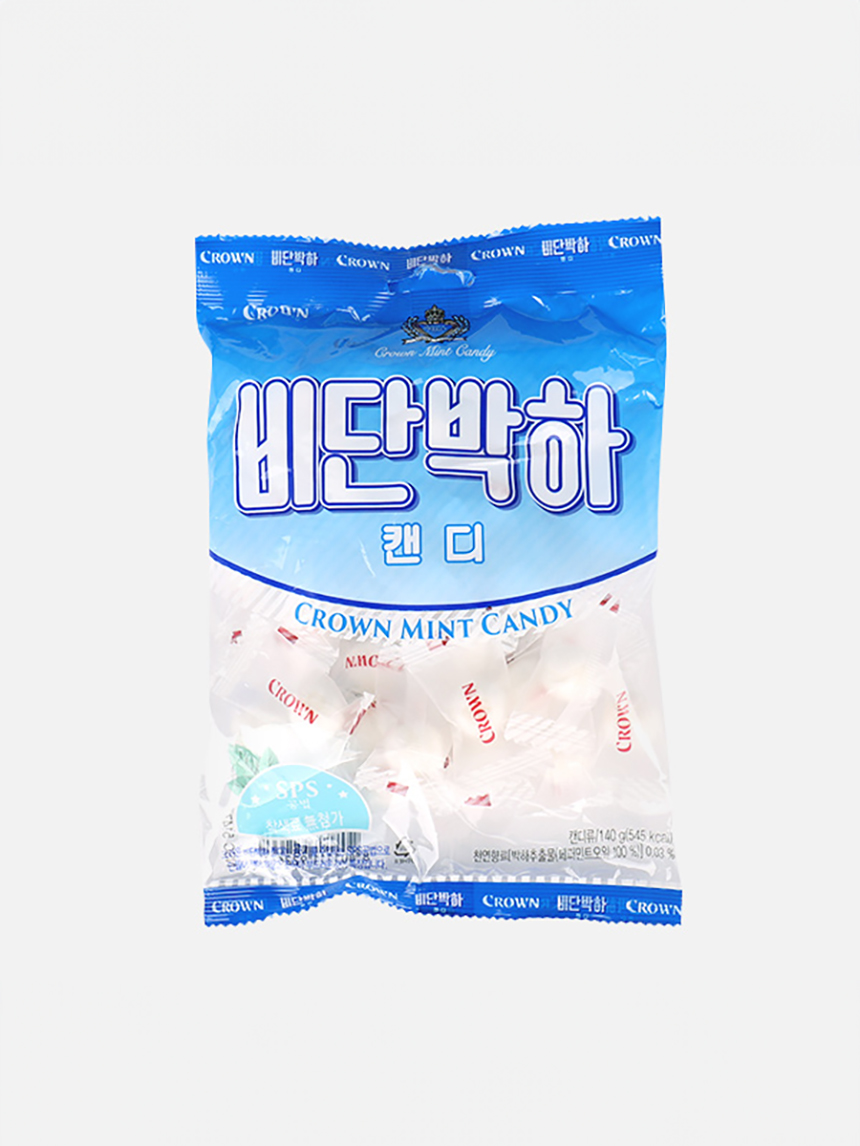 Crown Silk Peppermint Candy 140g