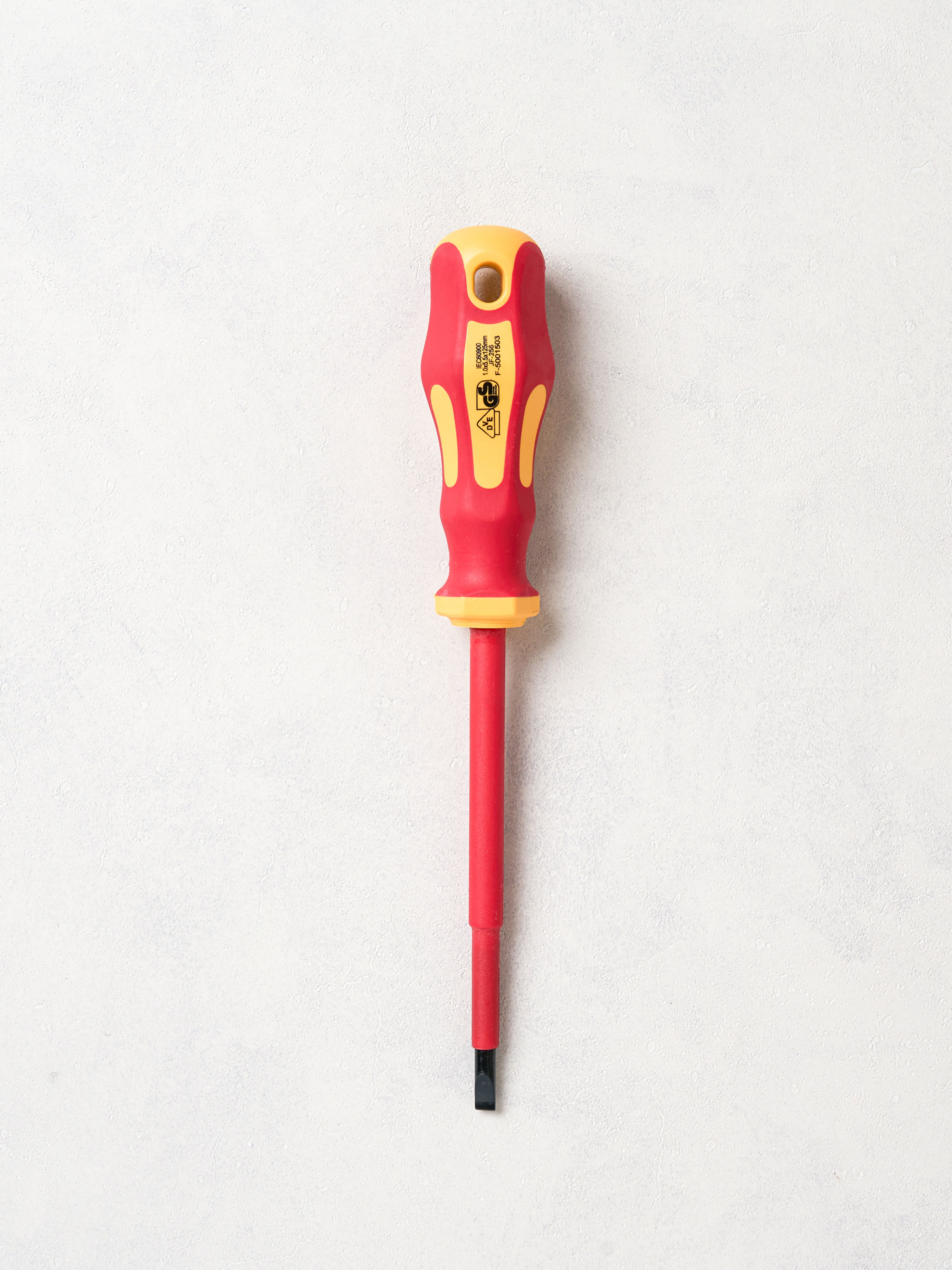 Insulated flat screwdriver 5.5 mm