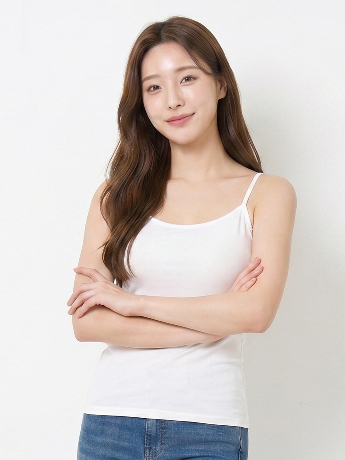 [Women] Rayon Camisole S/M/L White