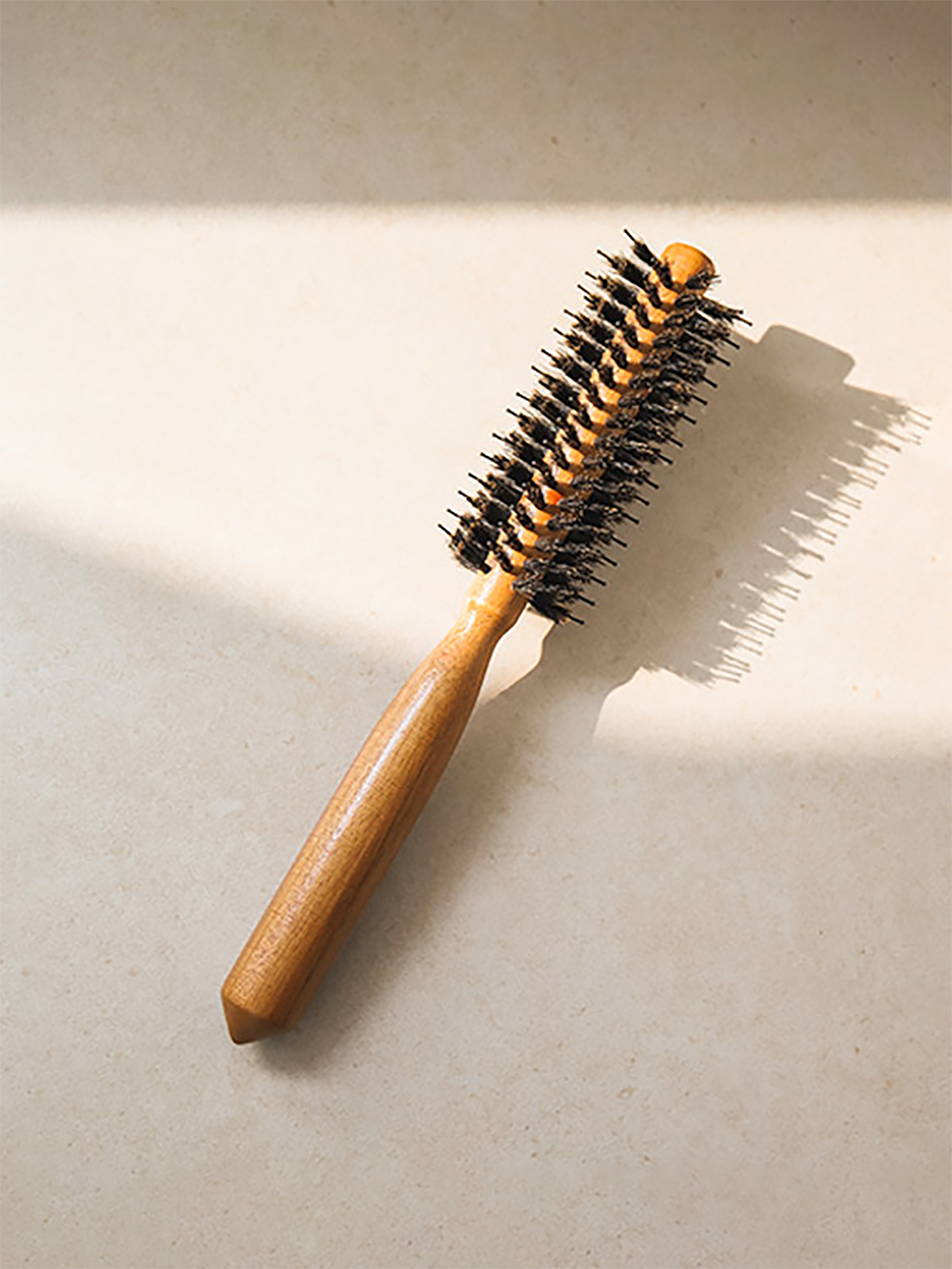 wood roll brush