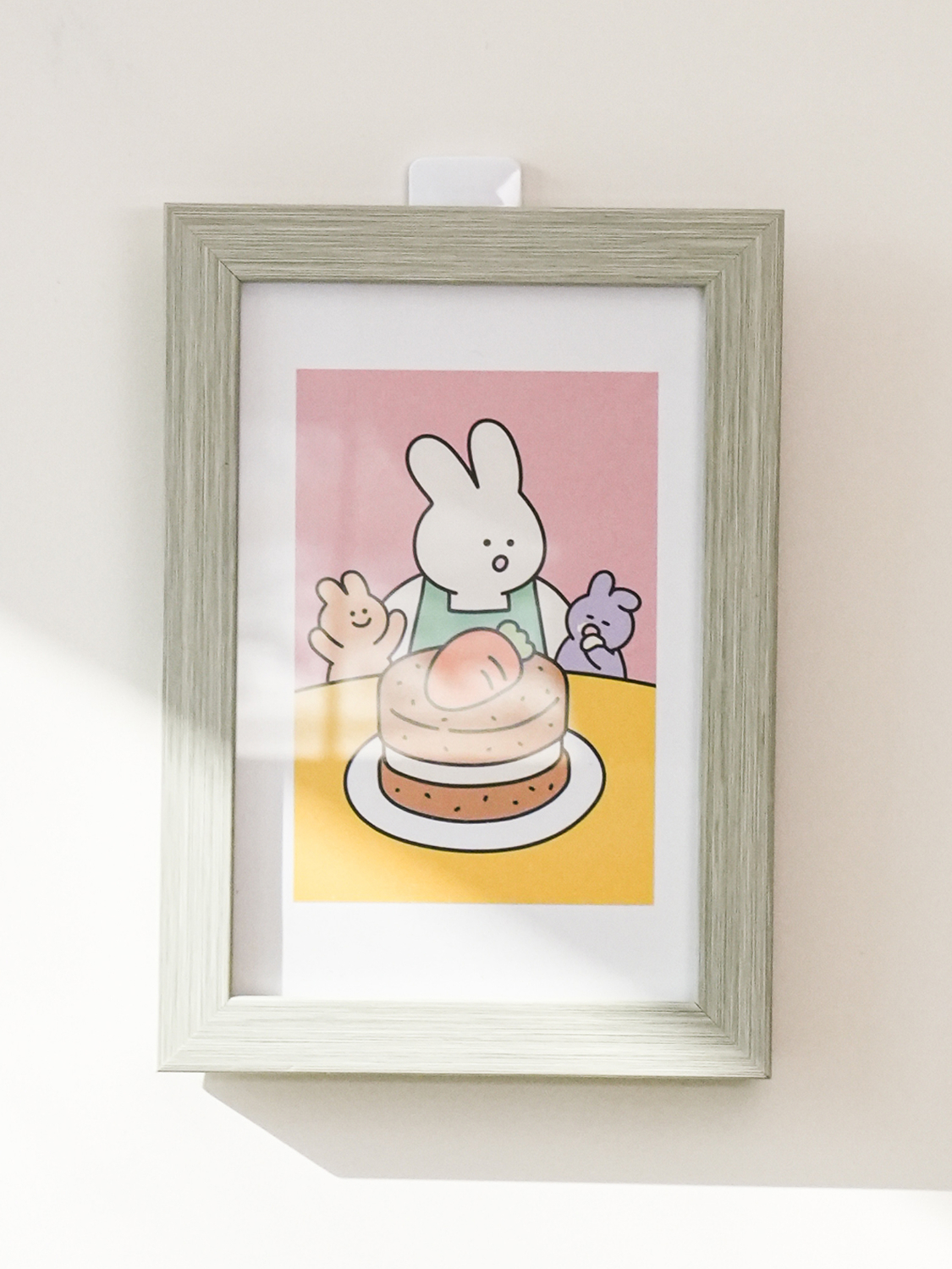 Pastel color frame (4X6) (green) (1000)