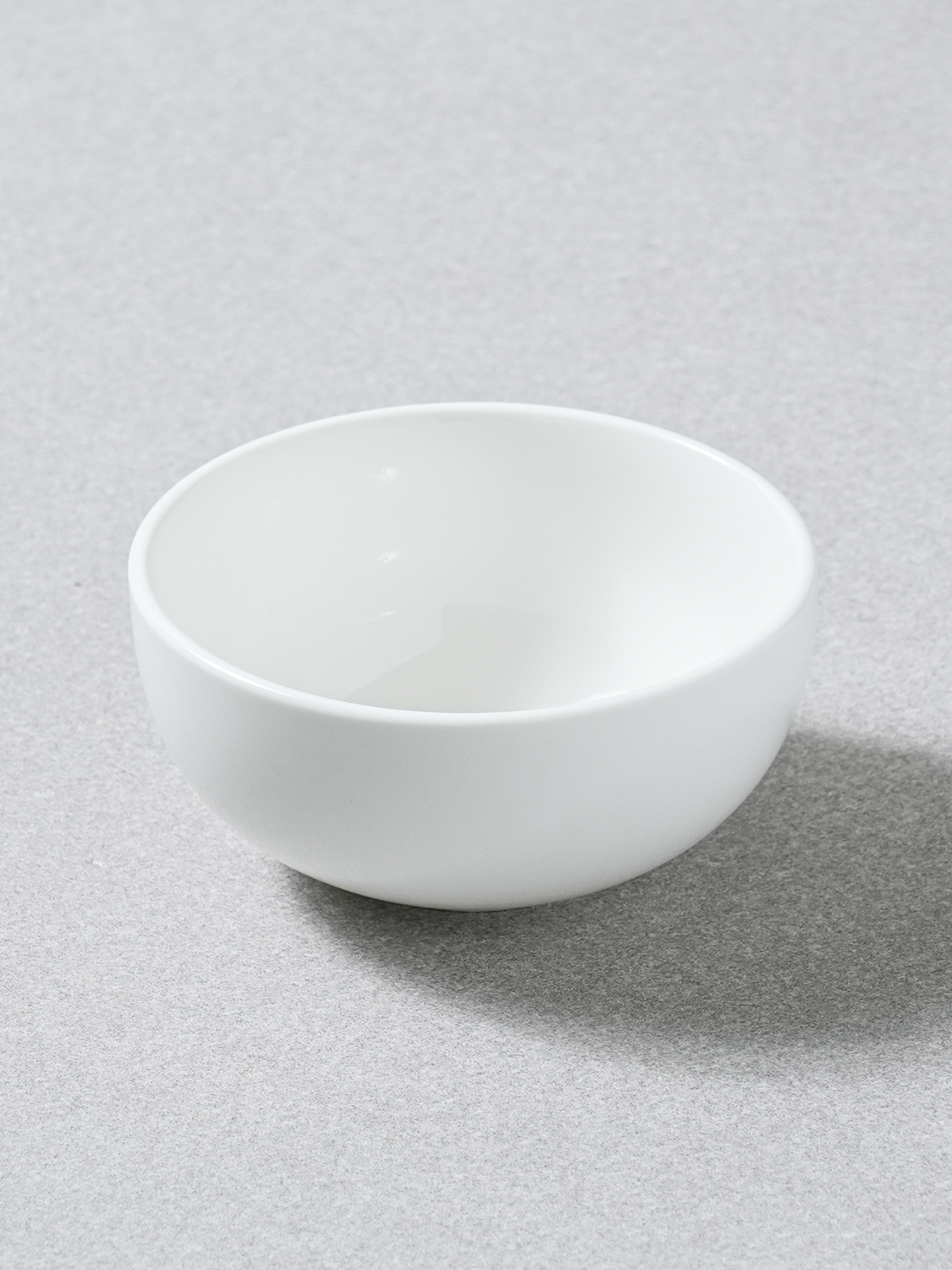 화이트 심플 공기 13 cm