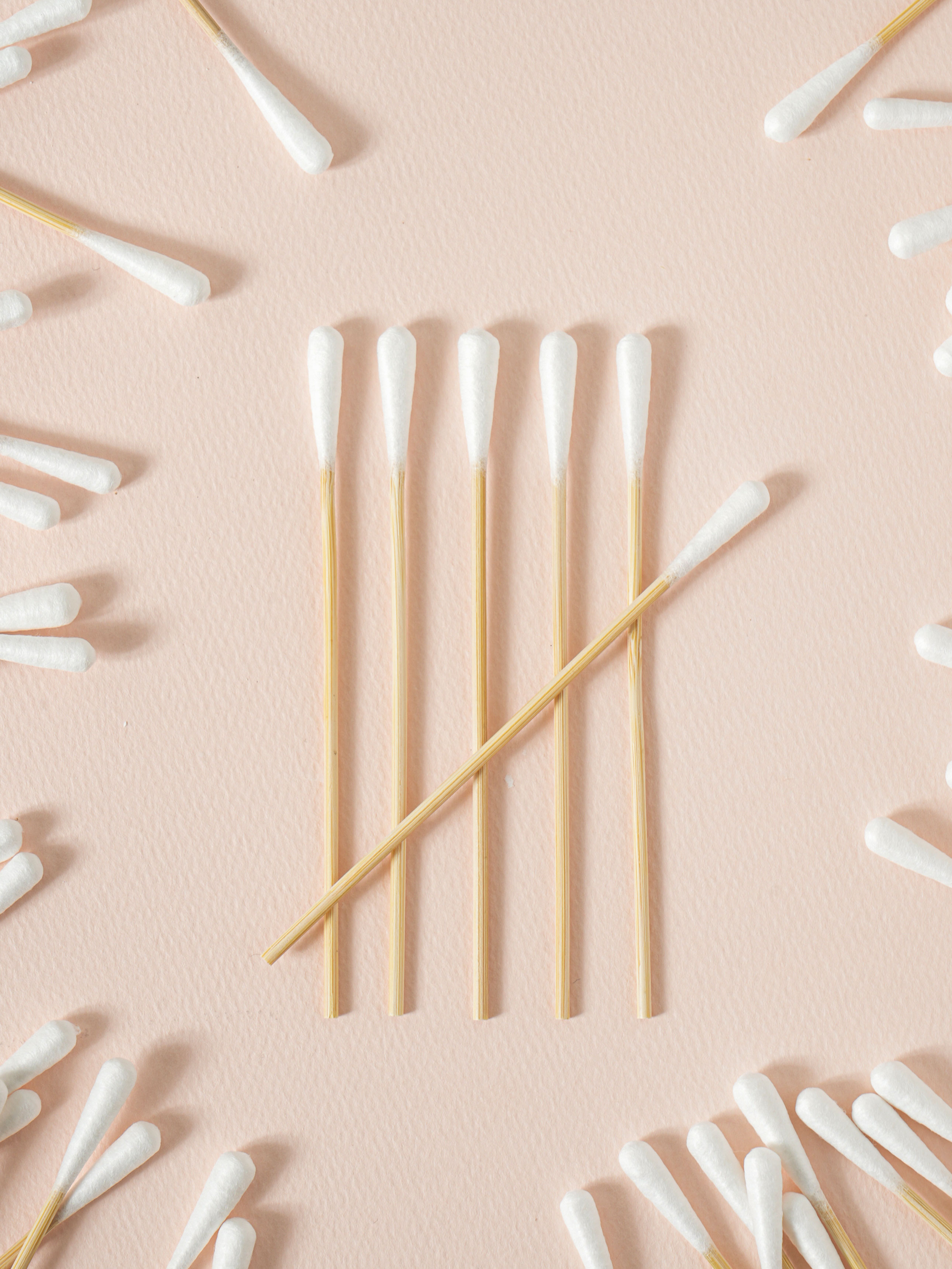 Big size wooden cotton swabs 12 cm, 200 pieces