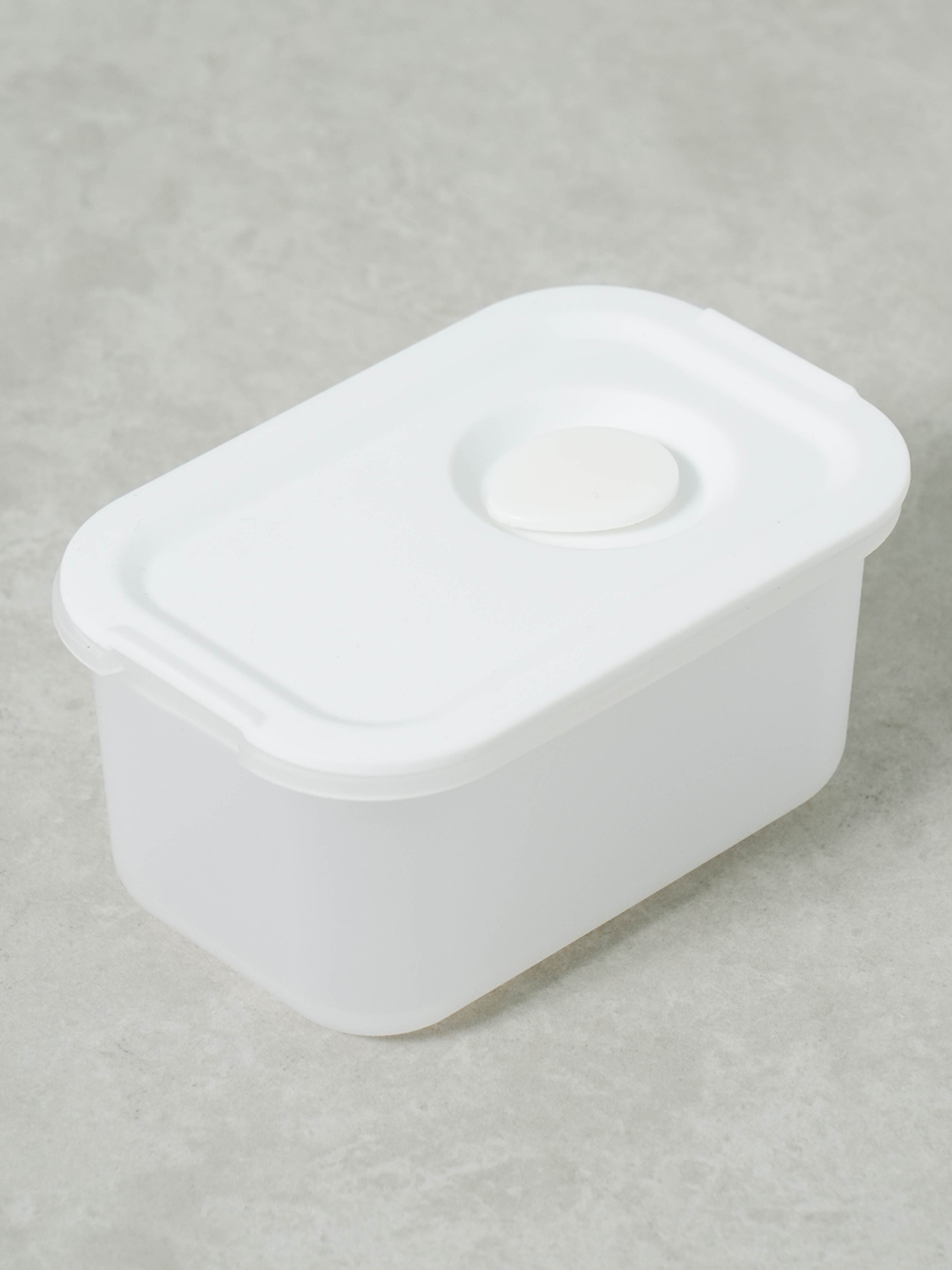 Japan-made steam stopper rectangular valve container 200 ml