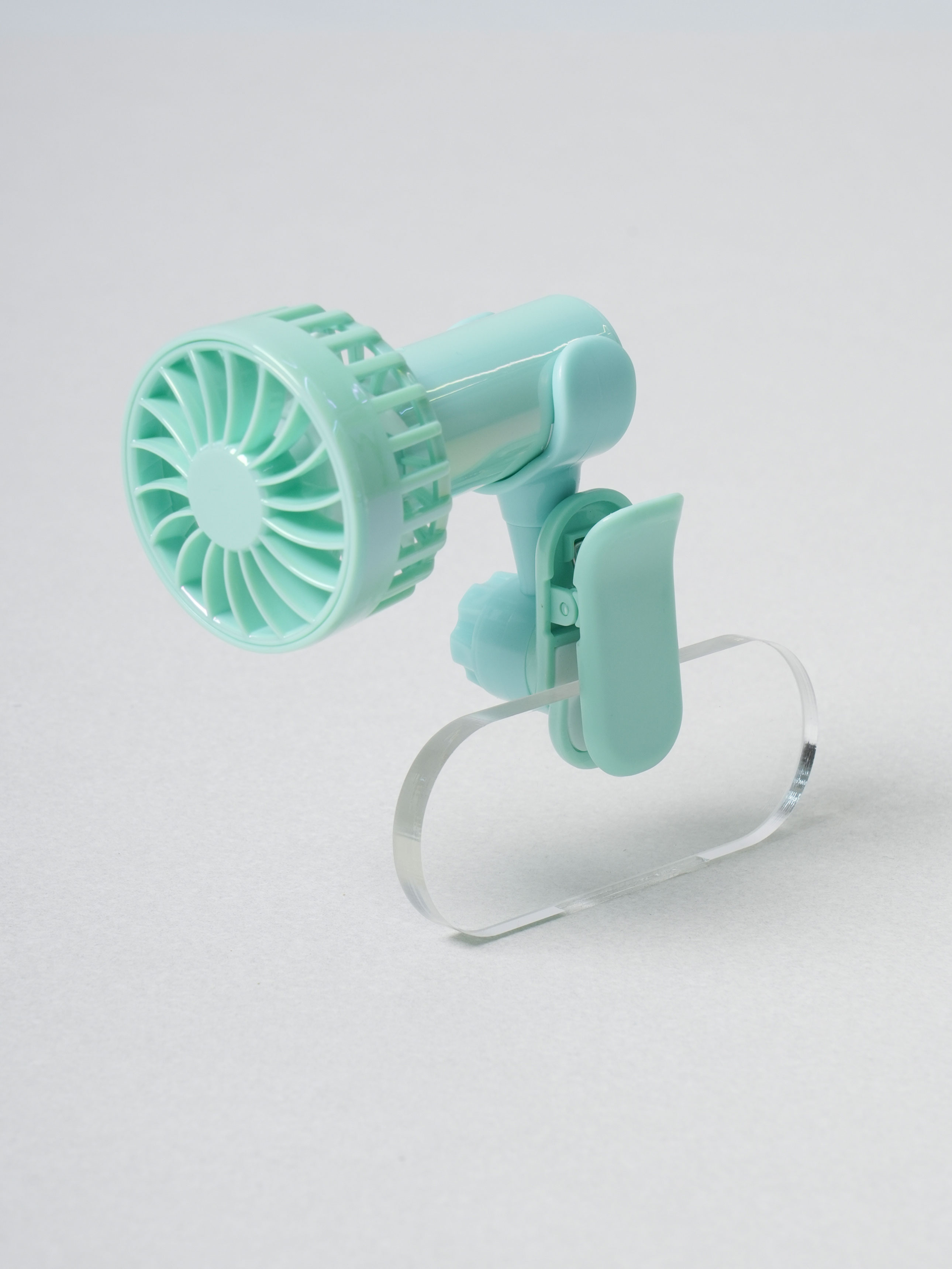 Aurora Clamp-type Mini Handy Fan Mint