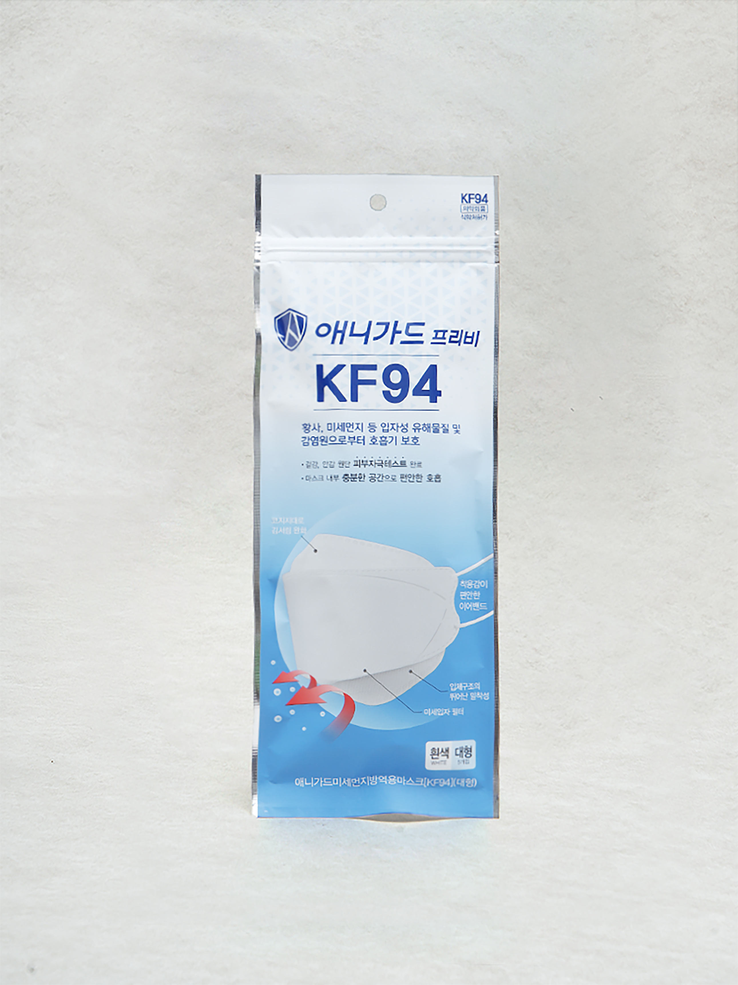 Anyguard Freebee Mask KF94 Large 5 pieces