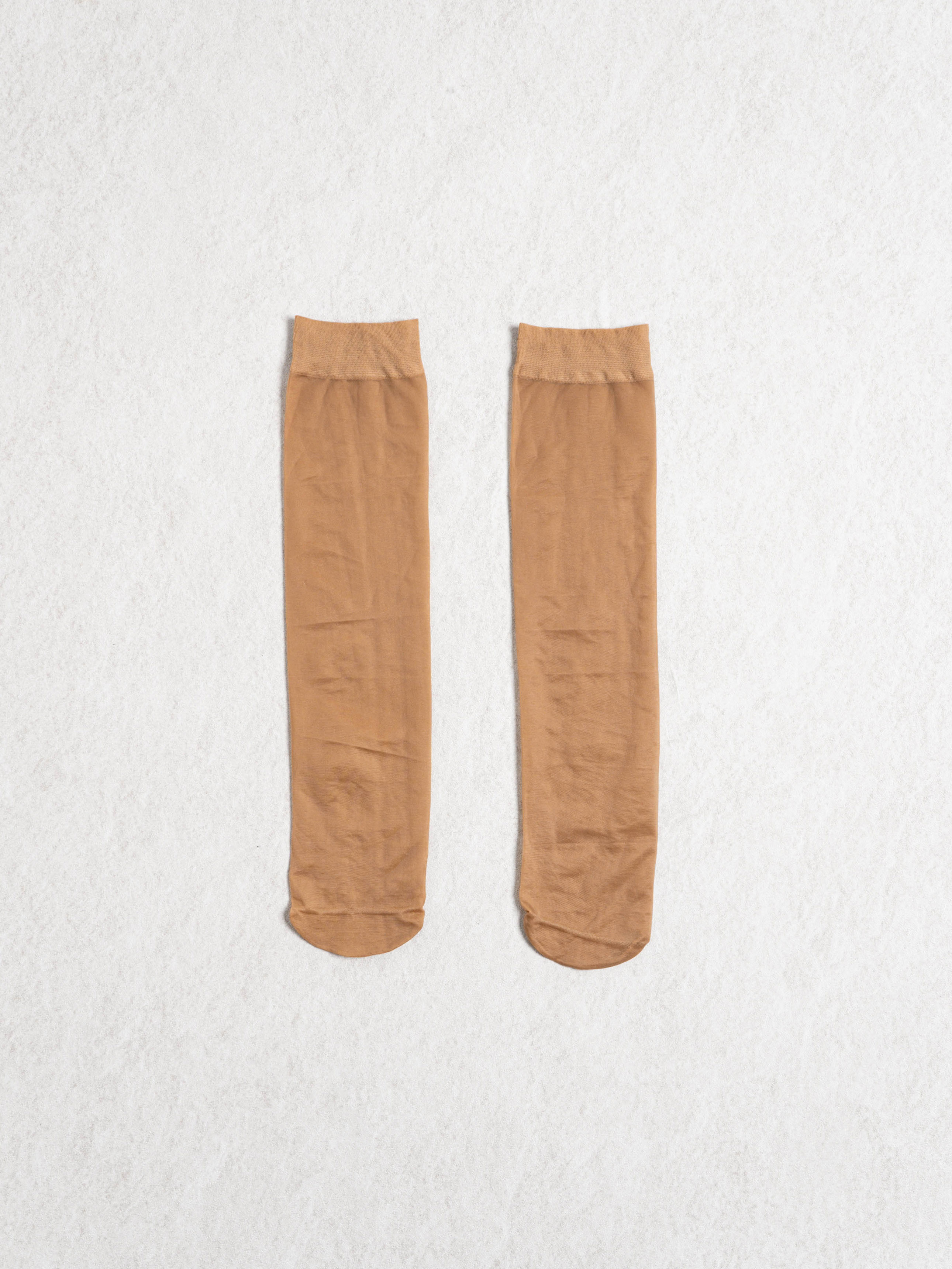 Wool Pantaloon Stockings Coffee