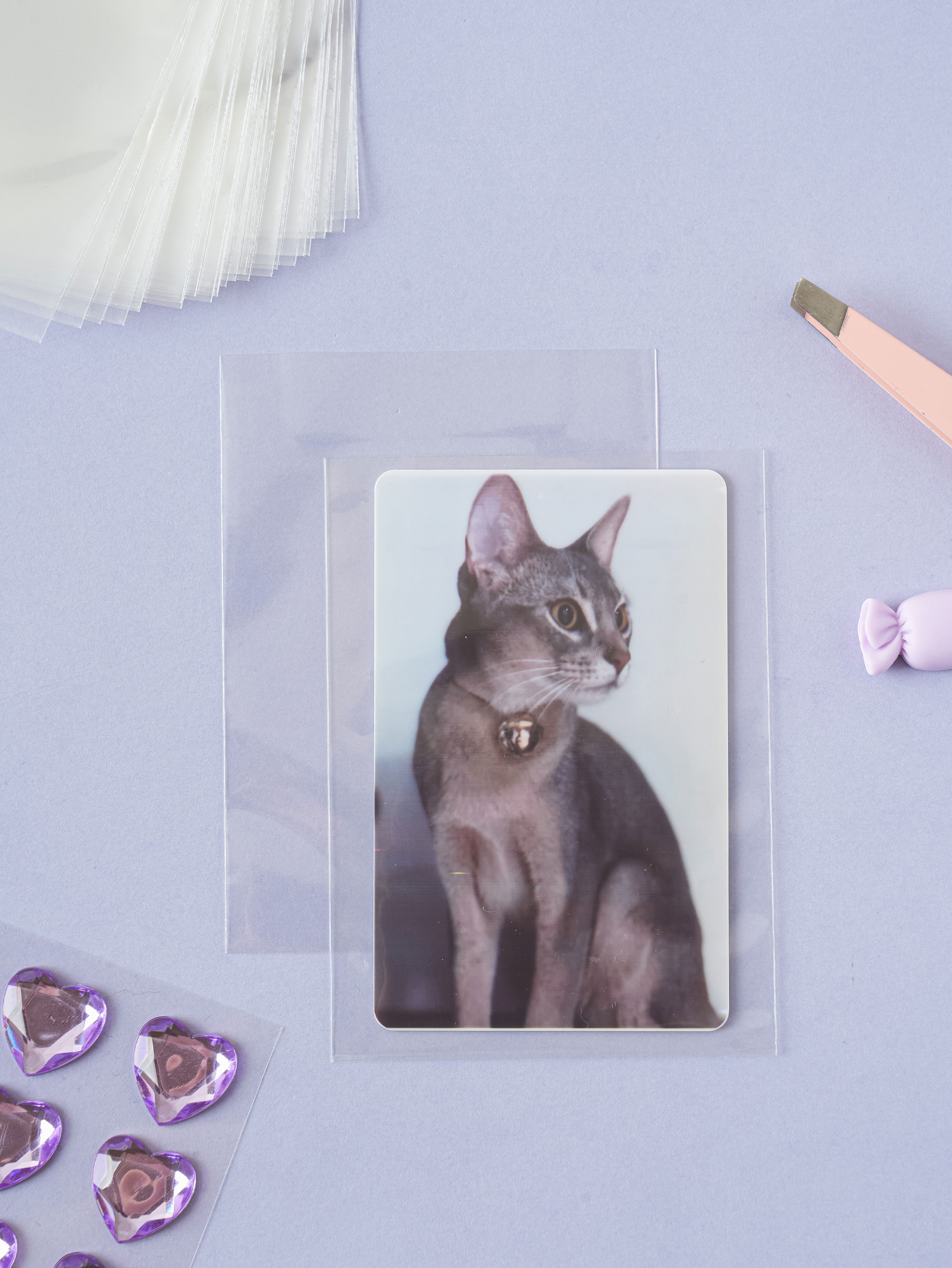 Polkku Photo Card UV Coated Sleeves 30pcs