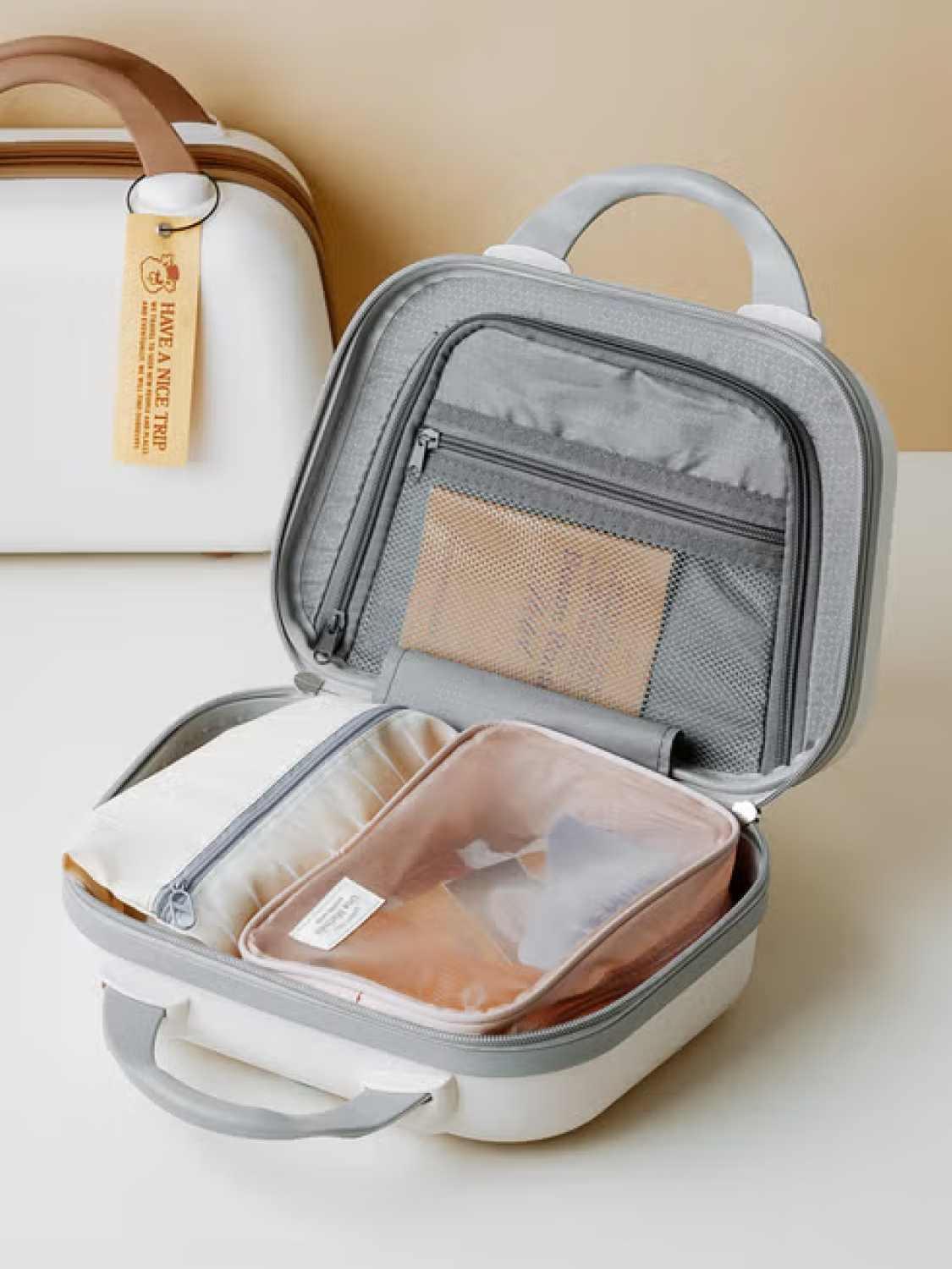 travel mini carrier gray