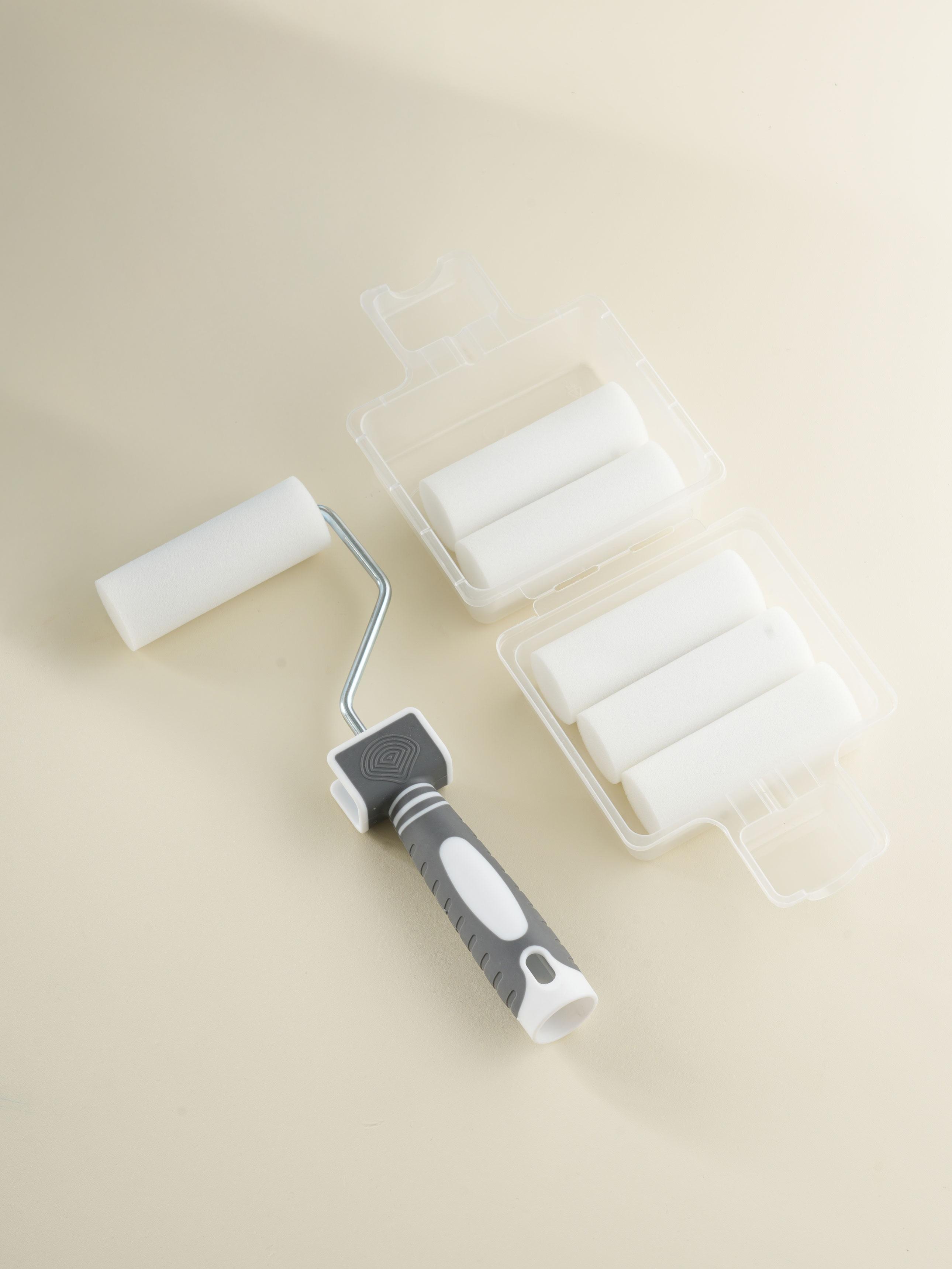 4 inch sponge roller tray set refill 6 pieces