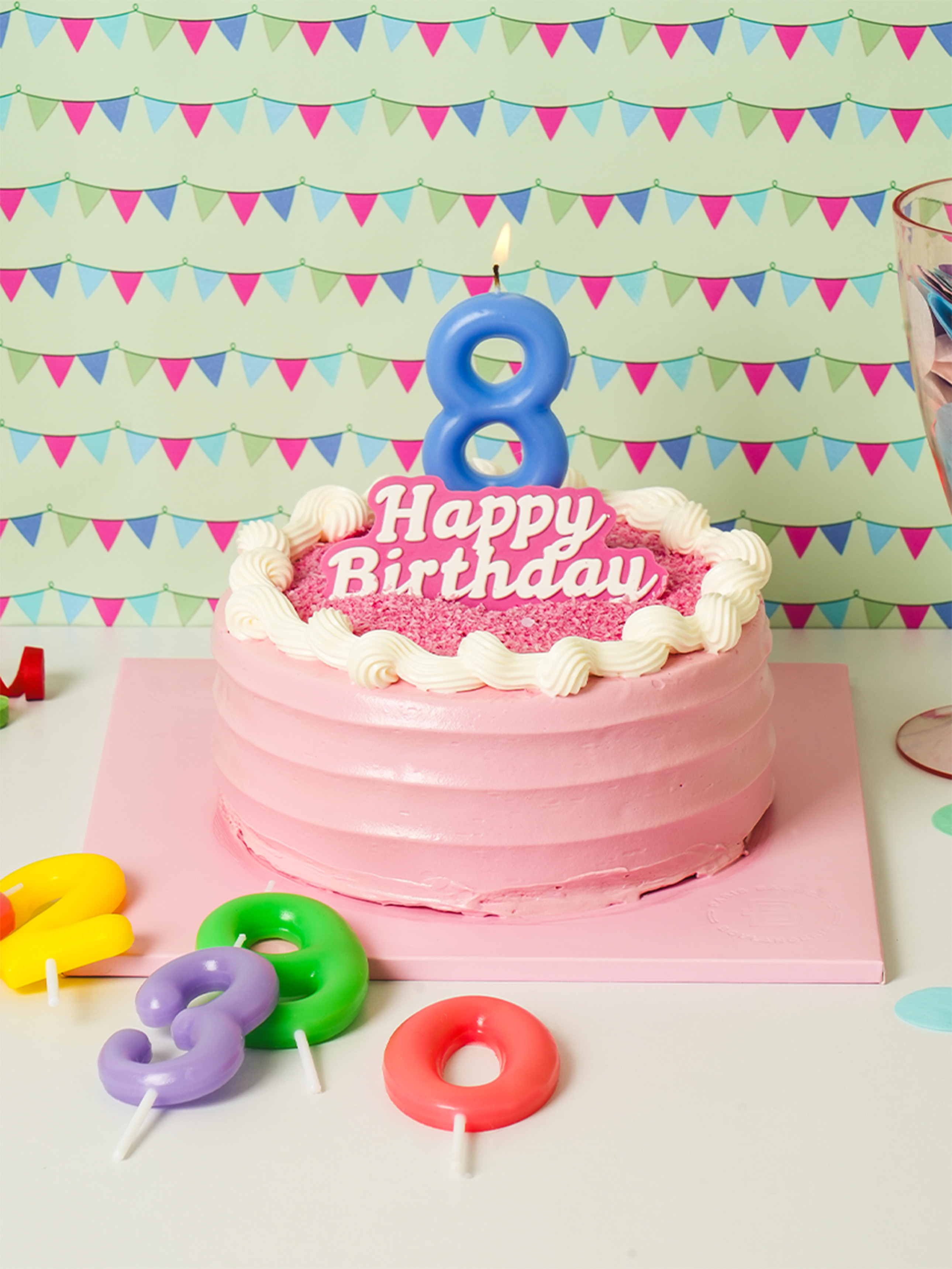number candle 8