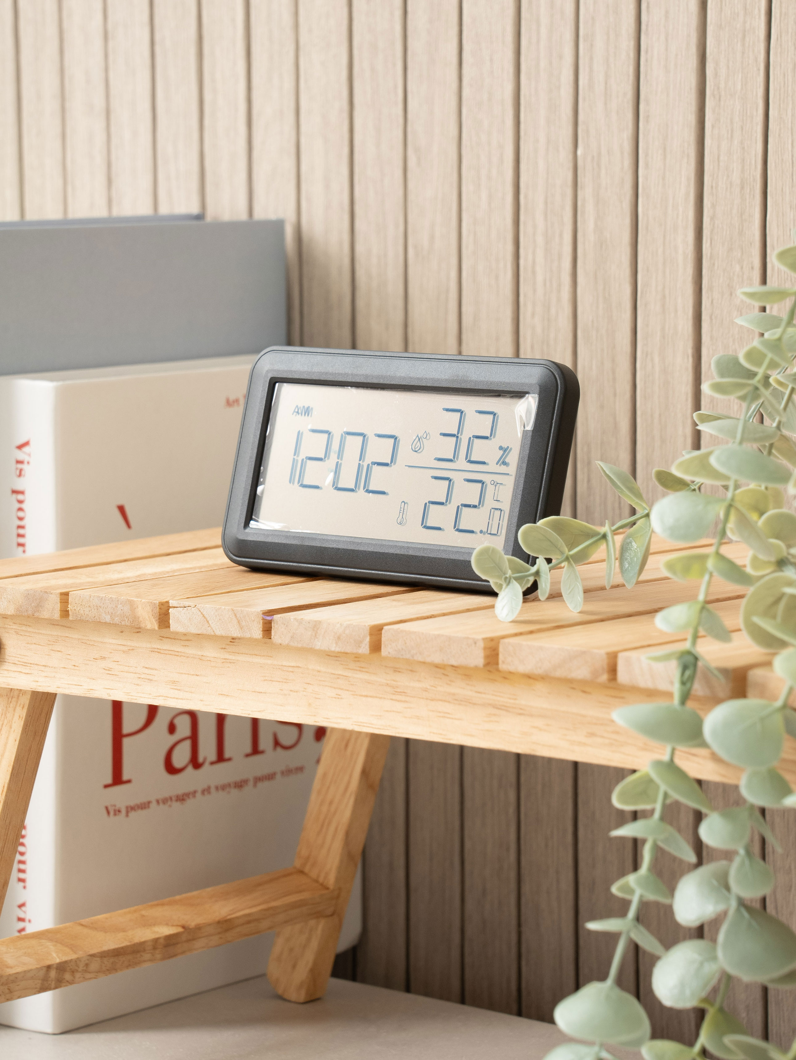 slim square digital watch