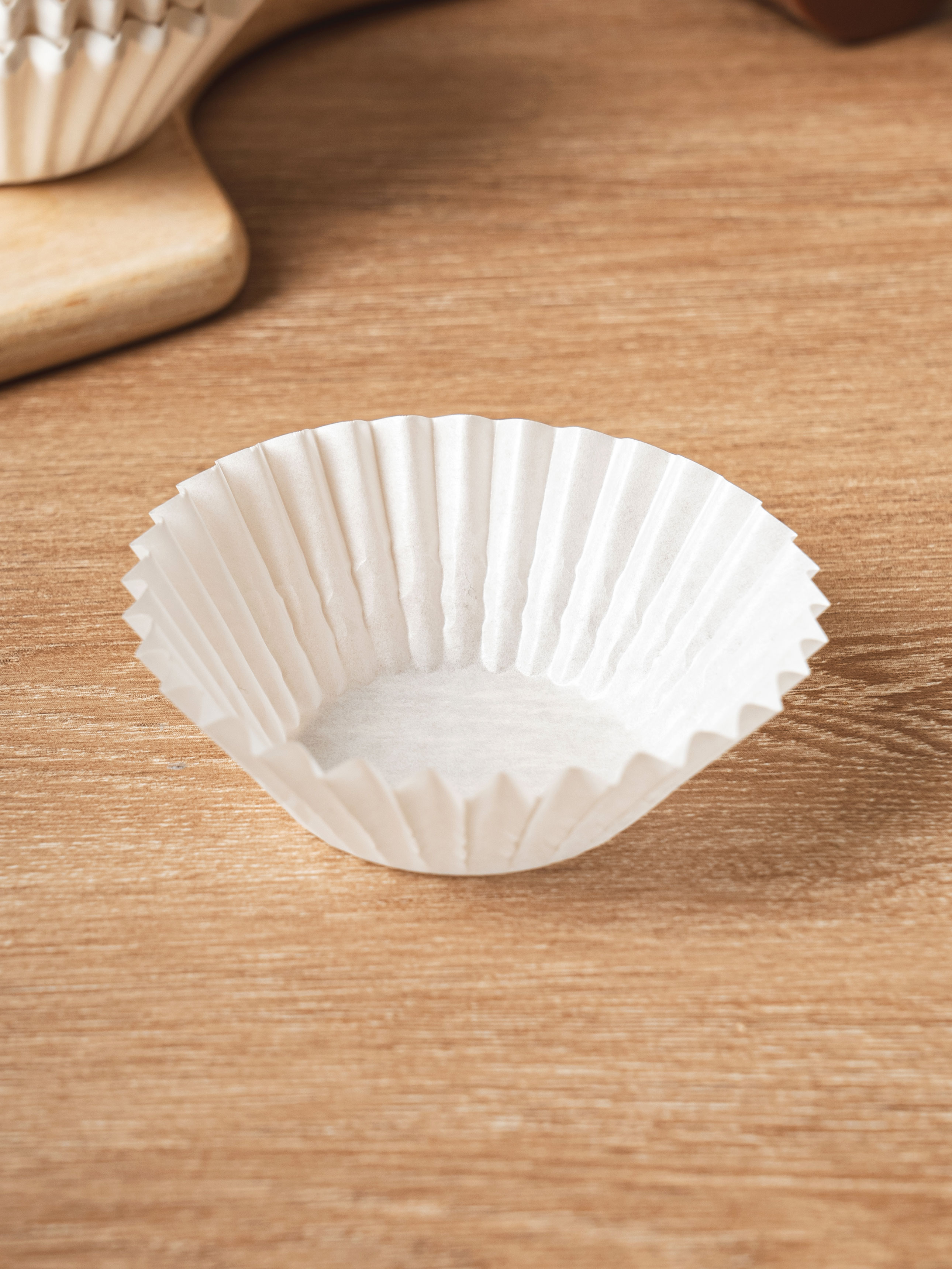 Round parchment paper cups 8 cm, 120 sheets