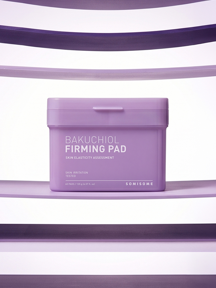 Somisome Bakuchiall Firming Square Pad 60 sheets 135 g