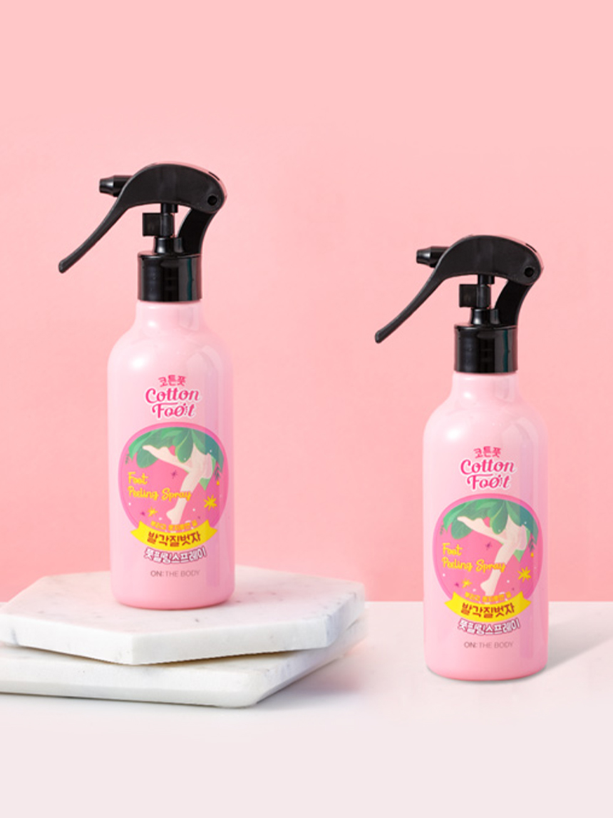 On the Body Exfoliate Feet Foot Peeling Spray 240 ml