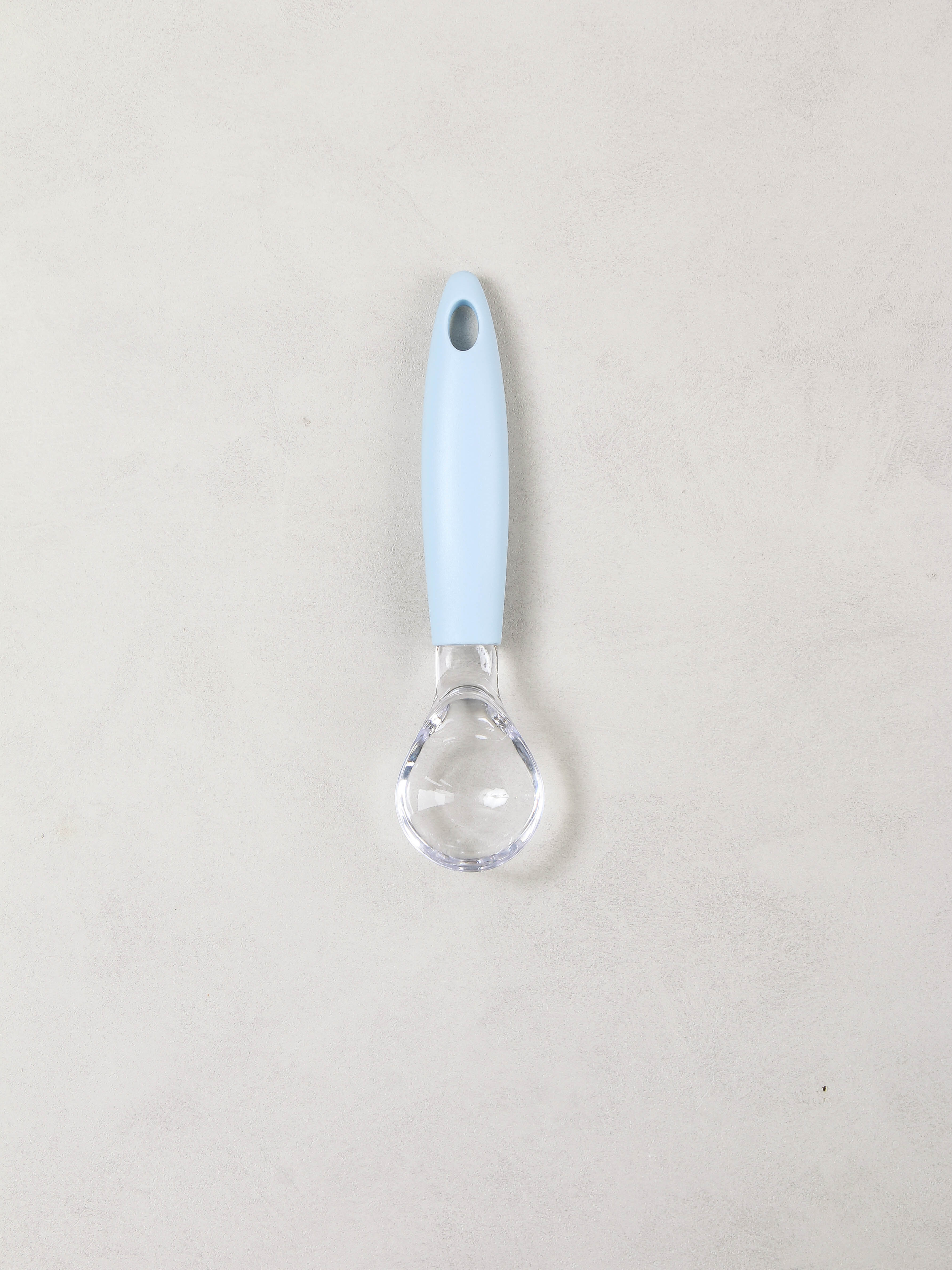 Vivid Color Ice Cream Spoon Blue