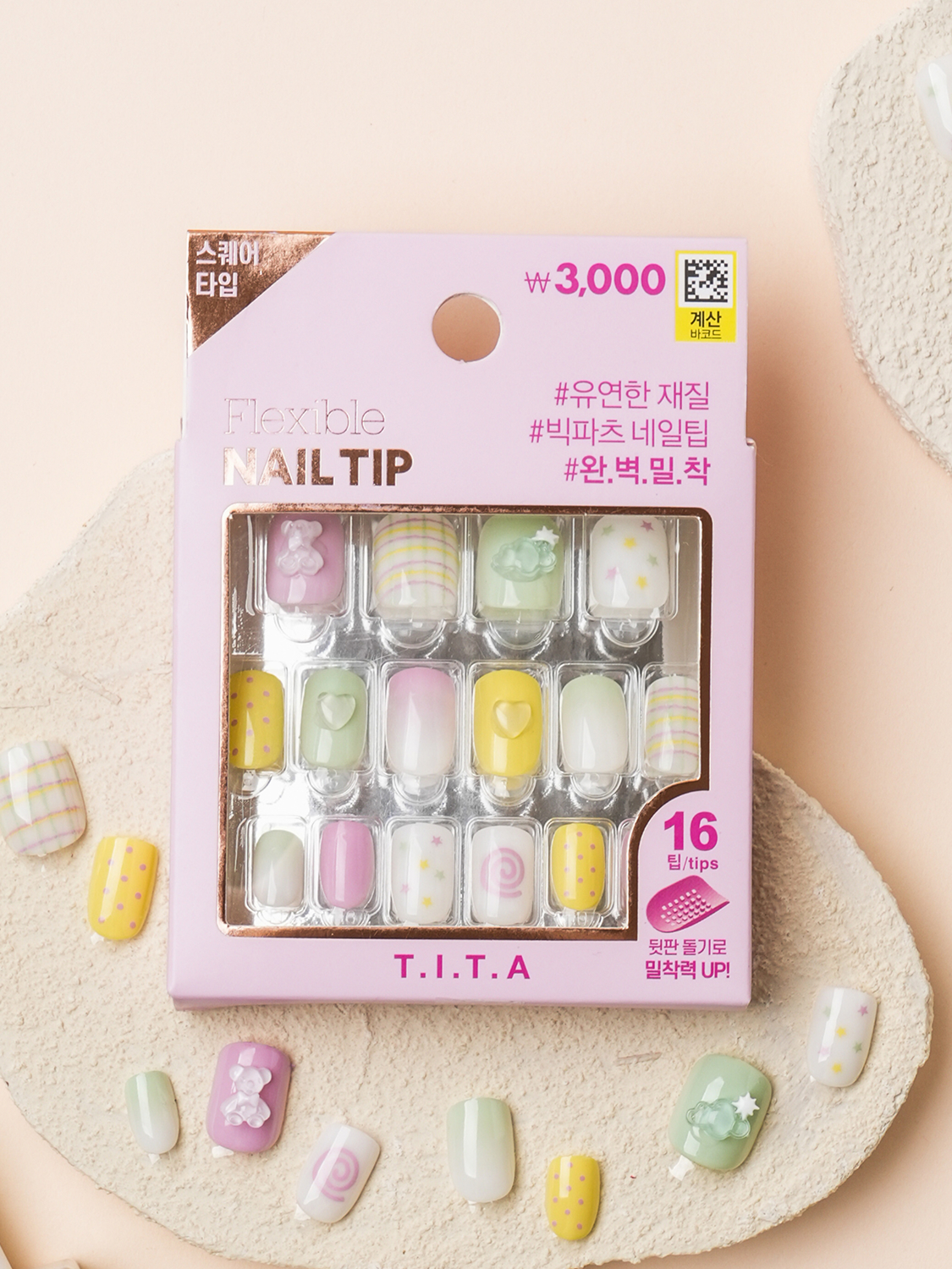 26 SS Tita Press Nail Tip #2