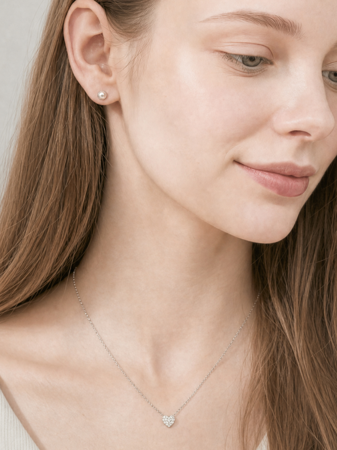 Soiyu Heart Cubic Jewelry Set