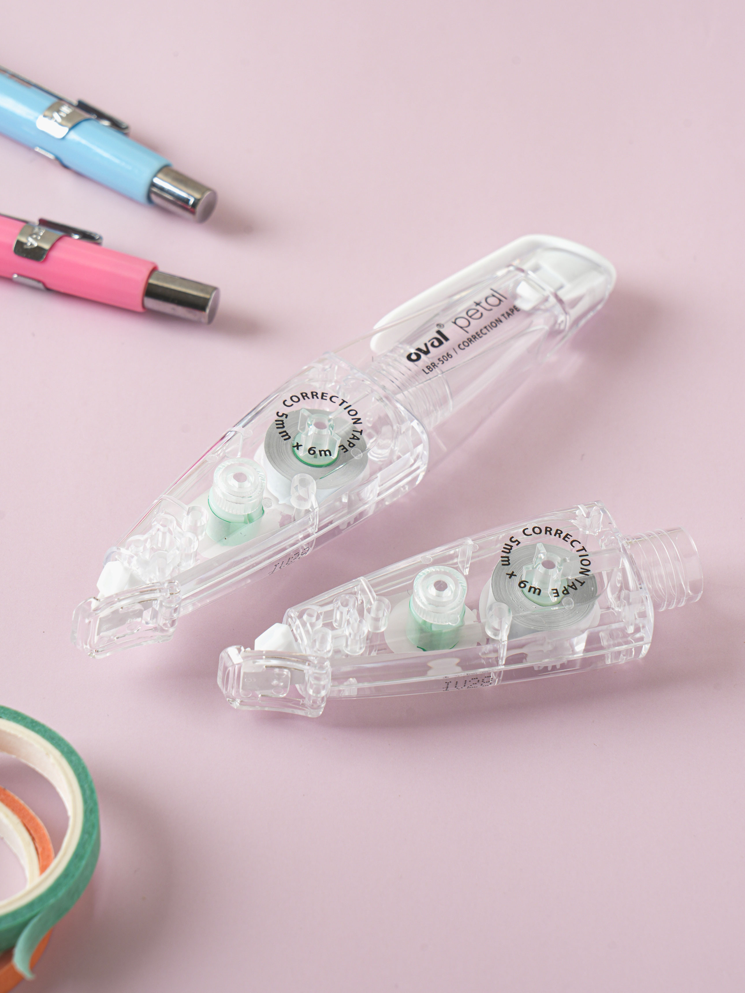 Oval Refillable Correction Tape 5 mm