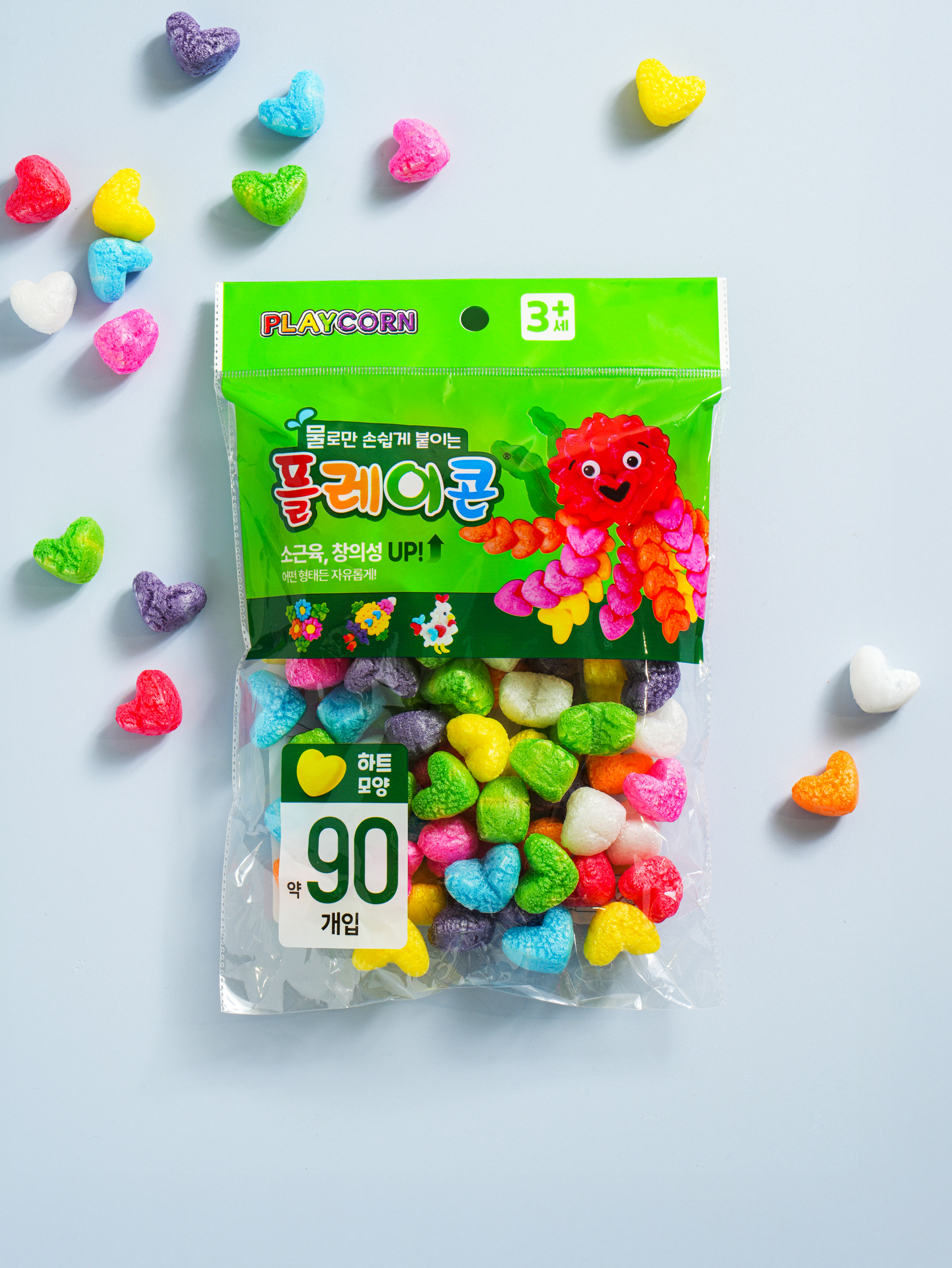 Play Cone Play 90 pieces heart shape