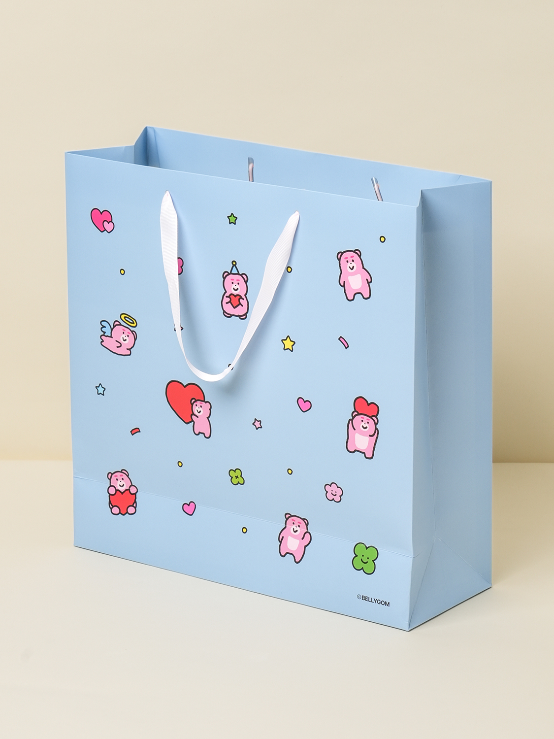 벨리곰 정사각 쇼핑백