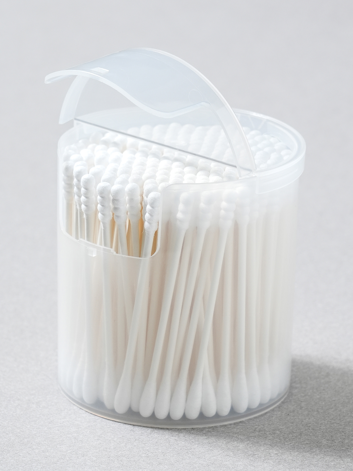 200 pure cotton & spiral paper swabs