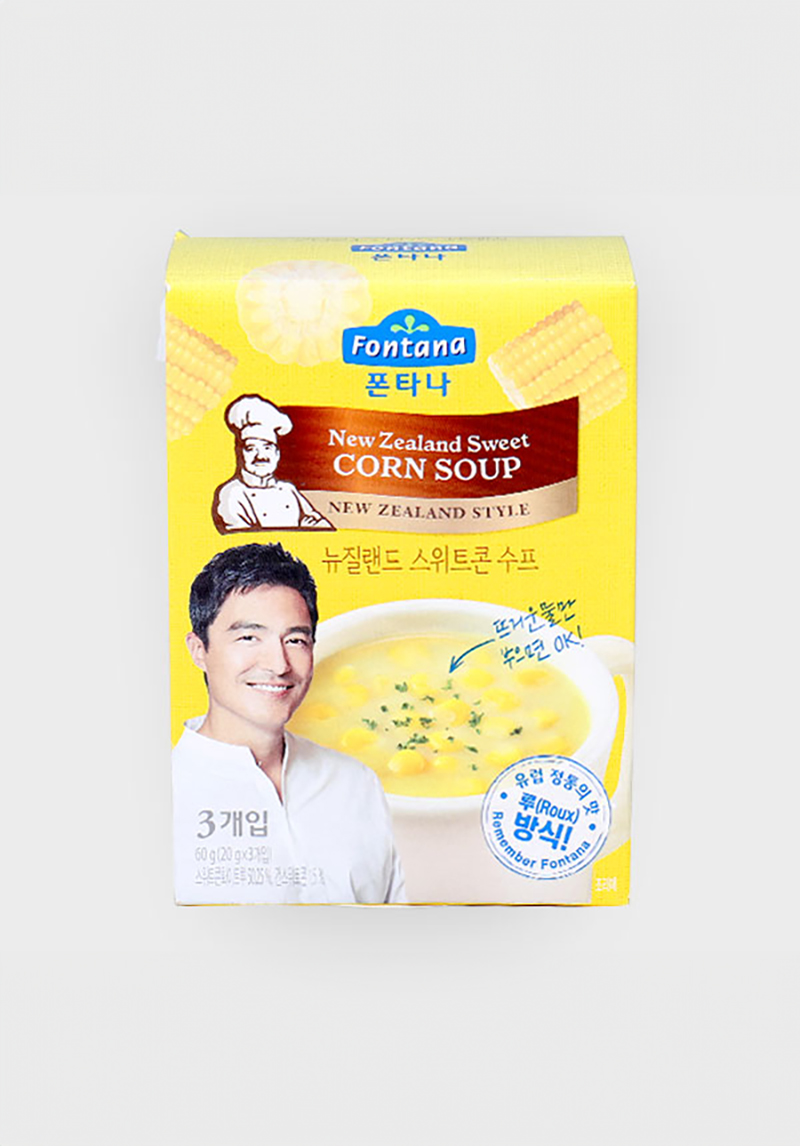 Fontana New Zealand Sweet Corn Soup 60g
