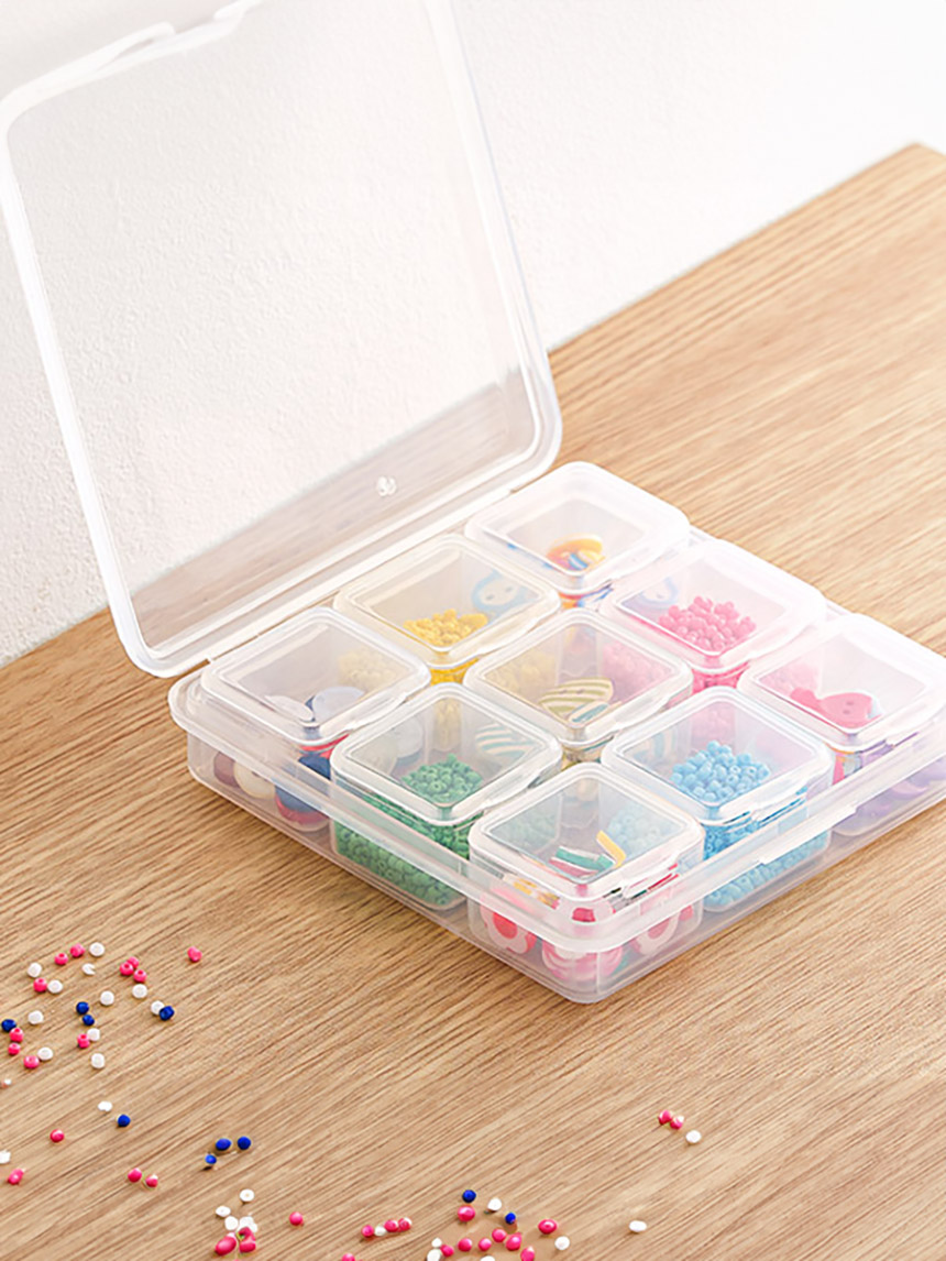 9-piece multipurpose storage case