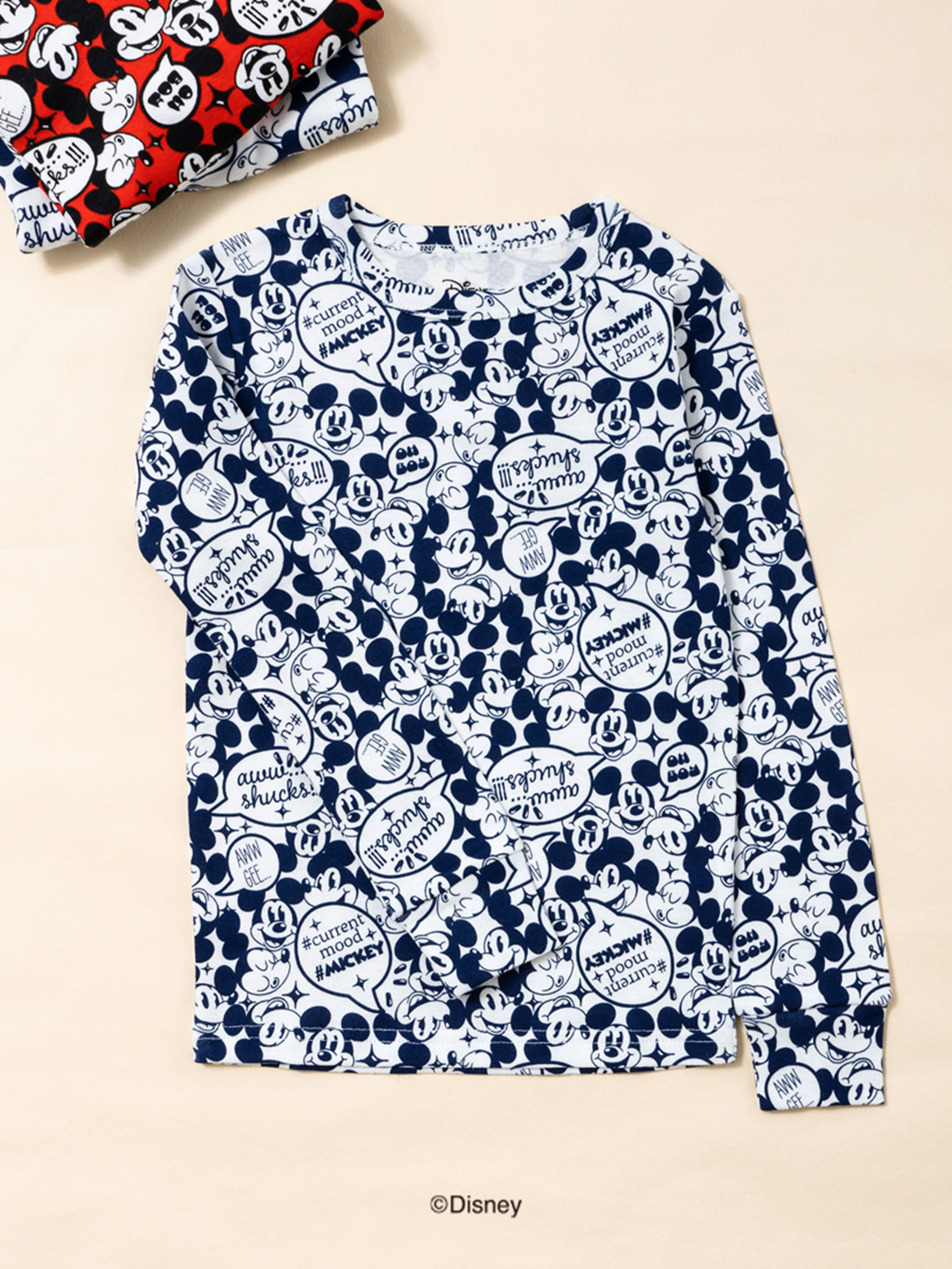 Disney Mickey Mouse Children's Underwear Top Blue M