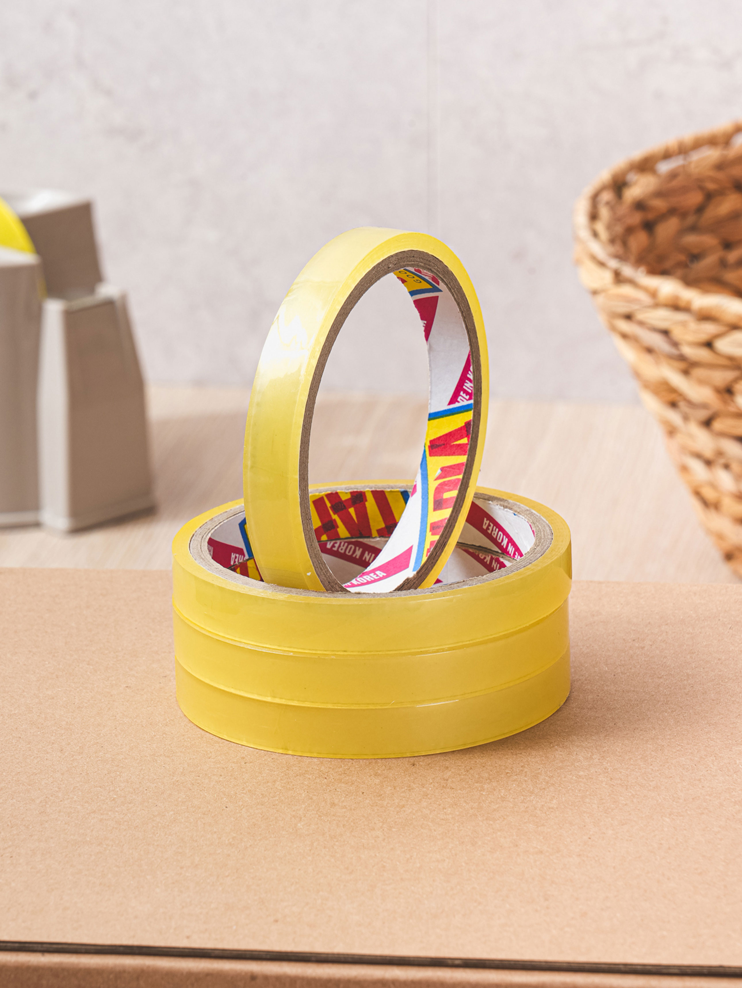 Transparent OPP Tape 12mmX20m 4P
