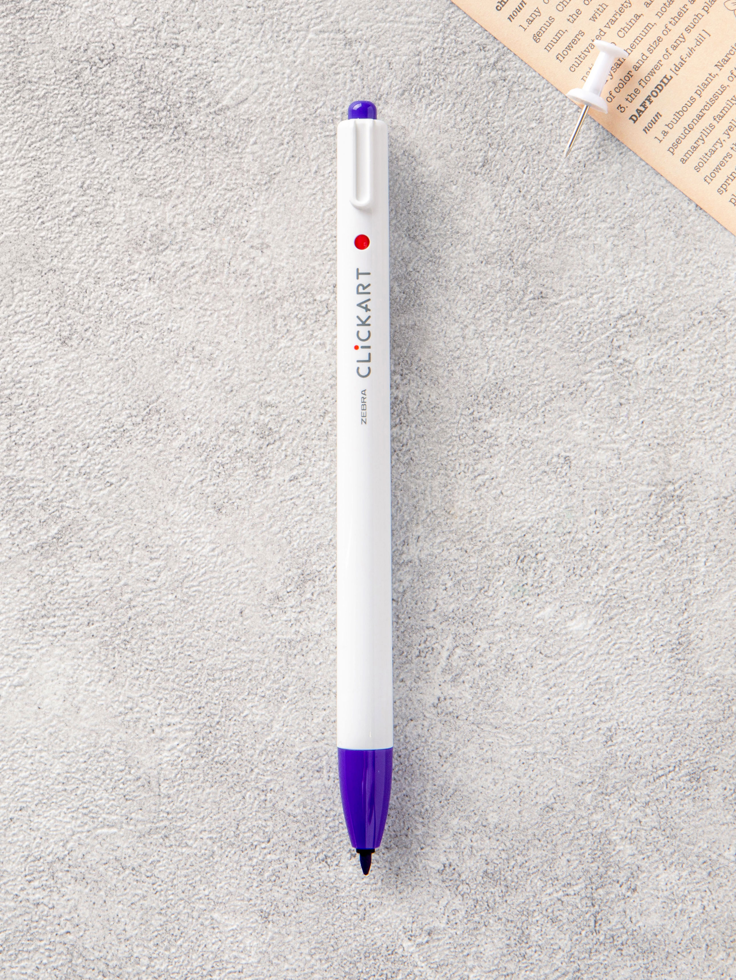Zebra Click Art 0.6 mm Purple
