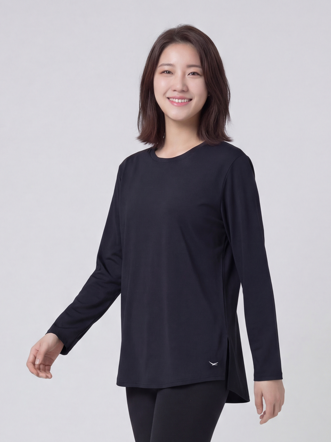 [Women] Sorona long sleeve loose fit 90/95/100 black
