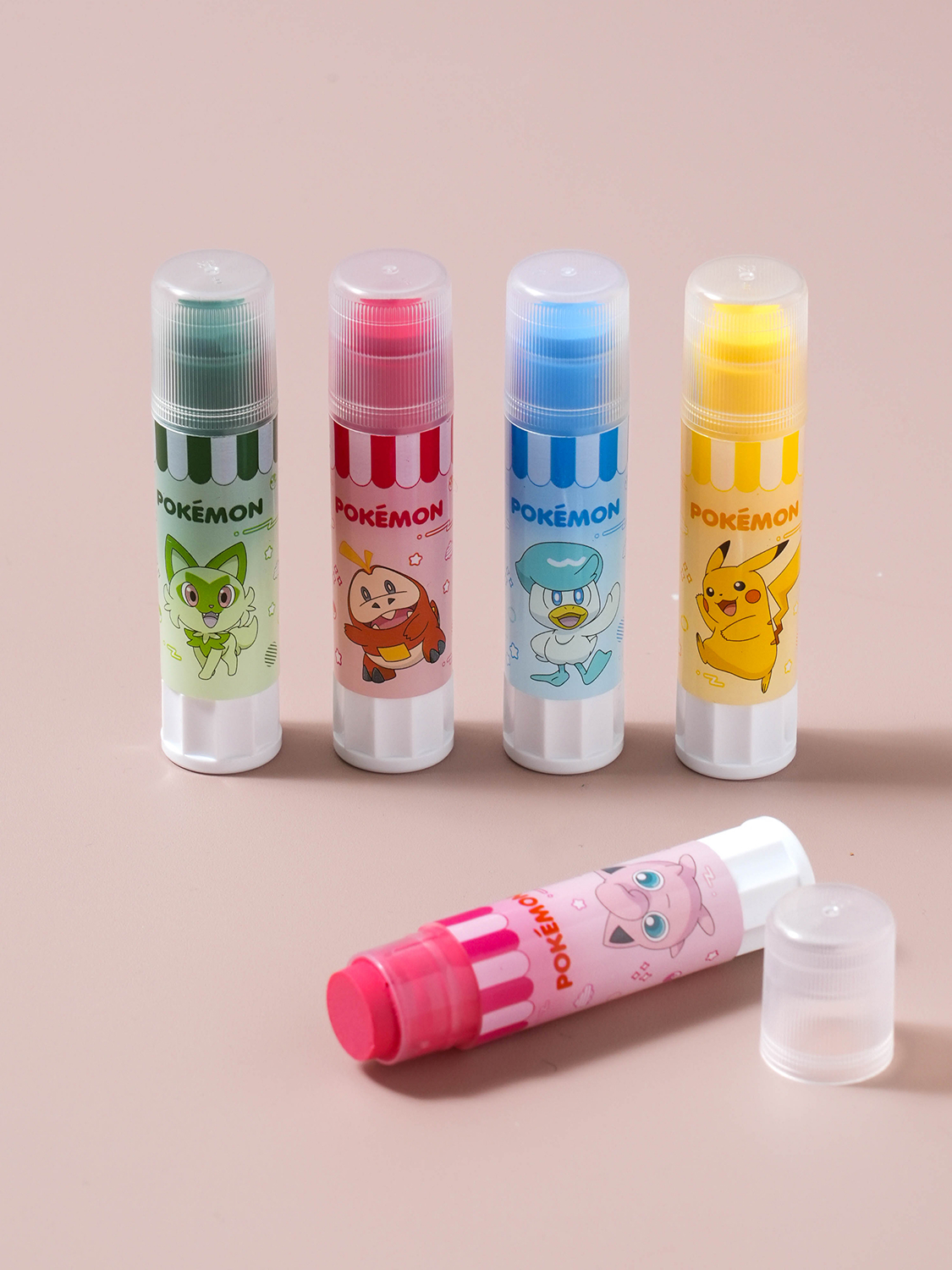 Pokemon Color Pop Glue 5 packs