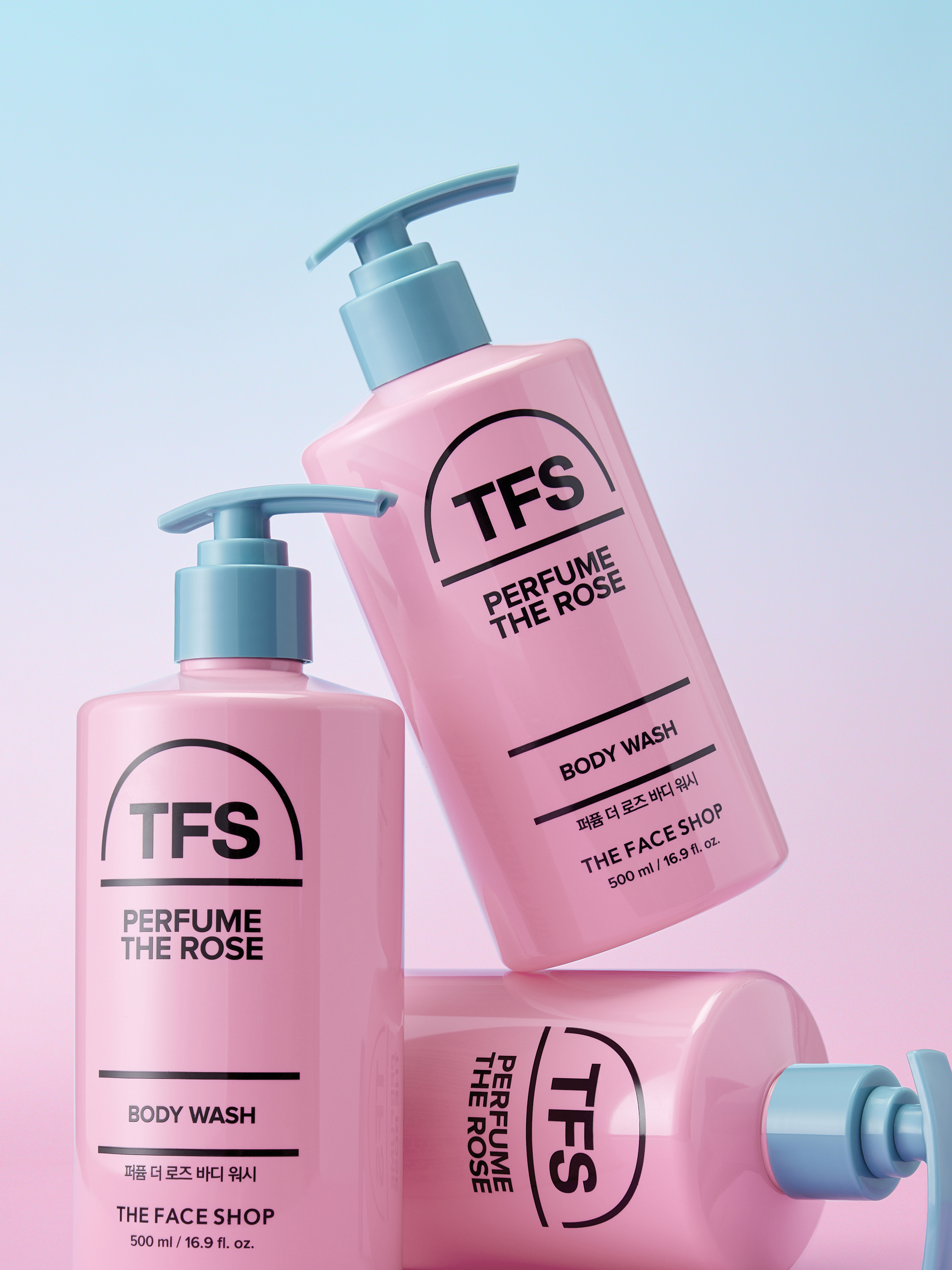 The Face Shop Perfume The Rose Body Wash 500 ml