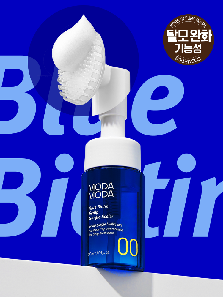 Modamoda Blue Biotin Scalp Scalp Gargle Scaler 90 ml