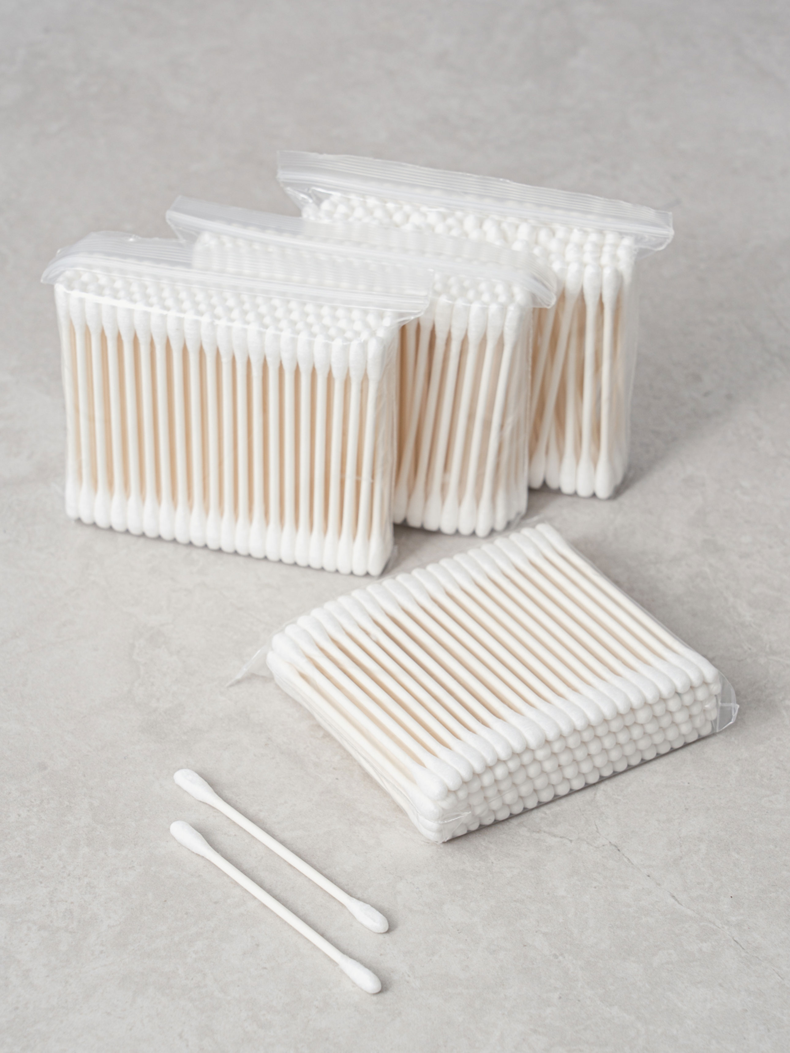 400 zipper bag paper swabs
