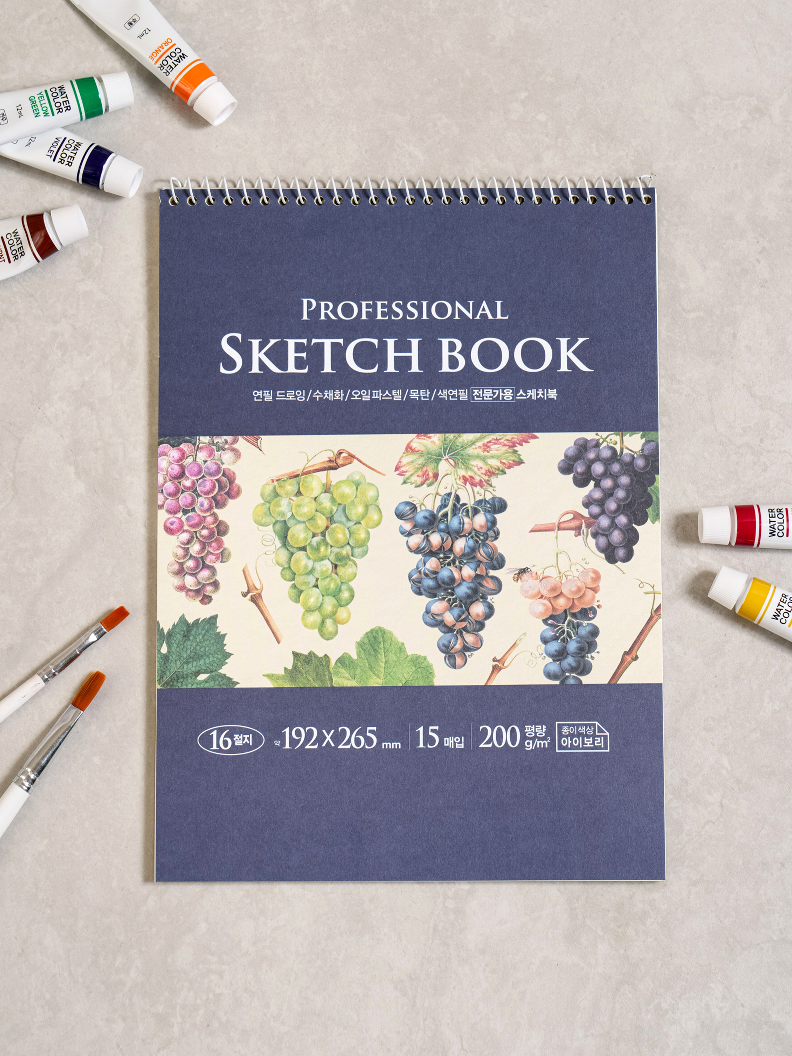 Section 16 Professional Sketchbook 15 sheets