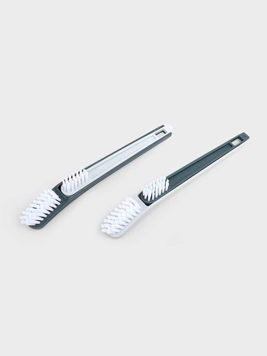 double shoe brush
