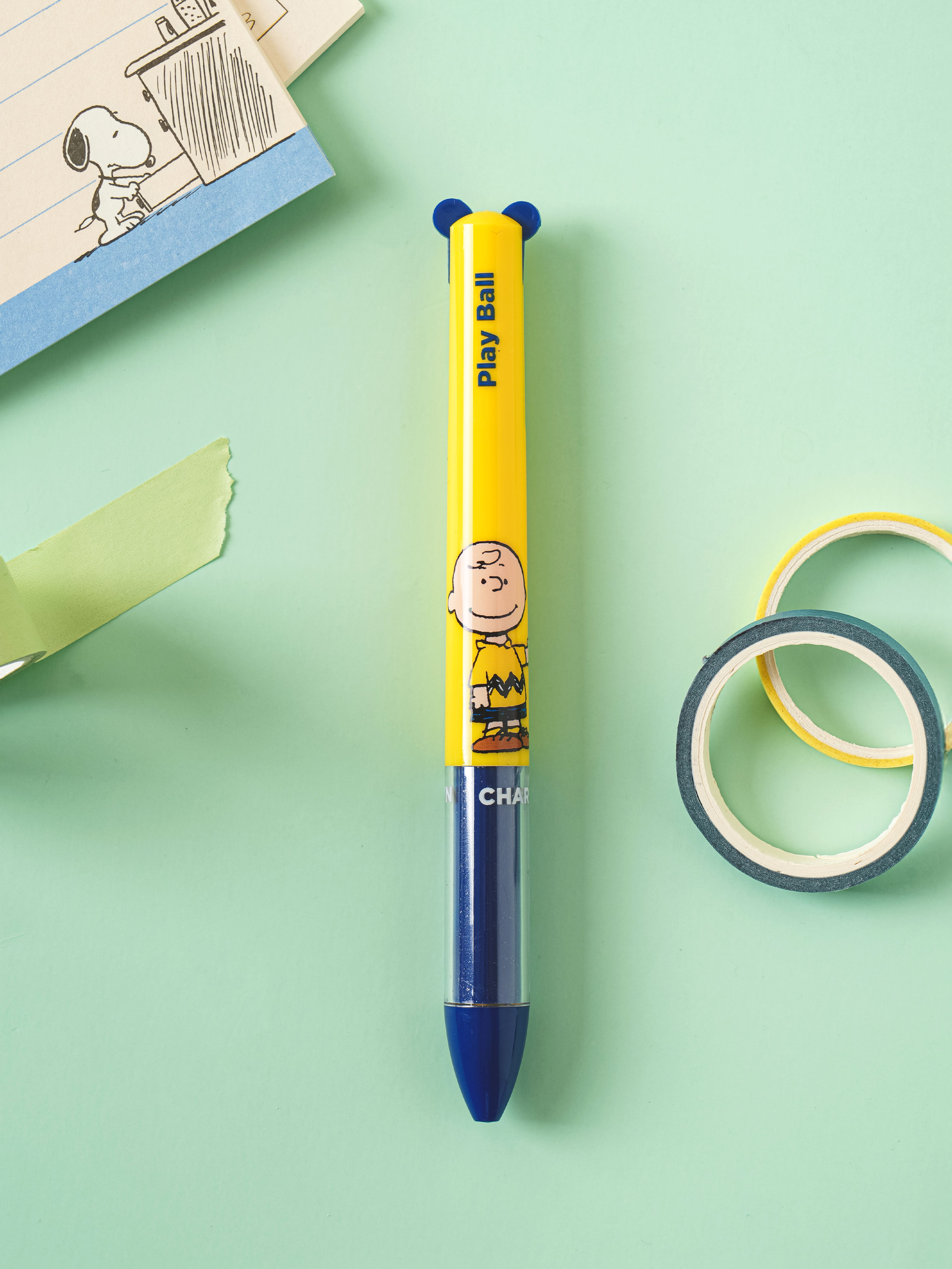 Peanuts Point 2 Color Multi Pen 0.5 mm Charlie