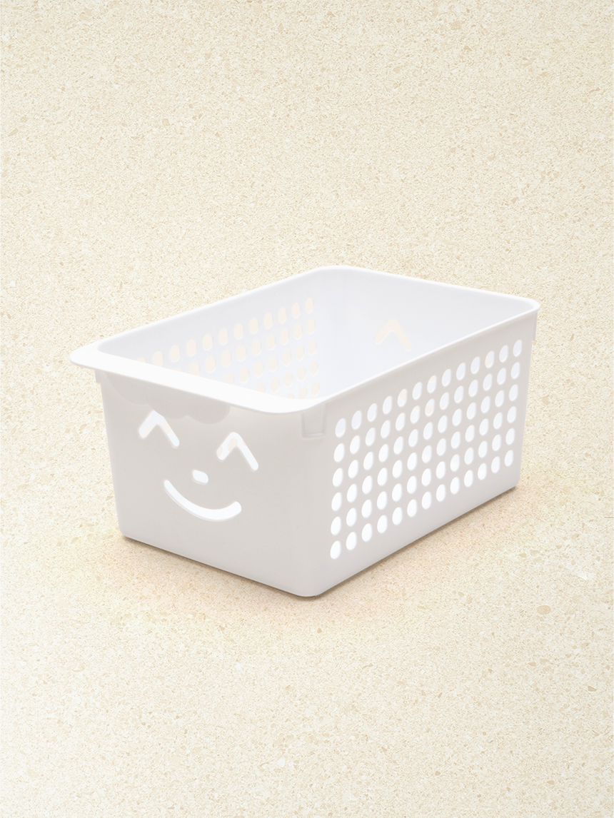 Smile Kids Basket No. 3 White