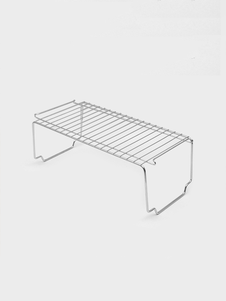 Stainless steel shelf 41.5X19cm
